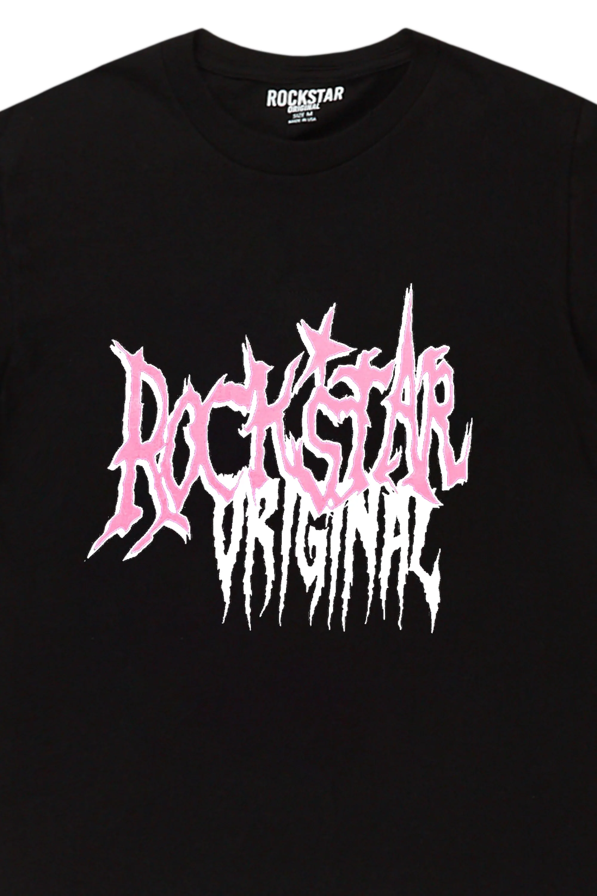 Hawkey Black Graphic T-Shirt - Image 2