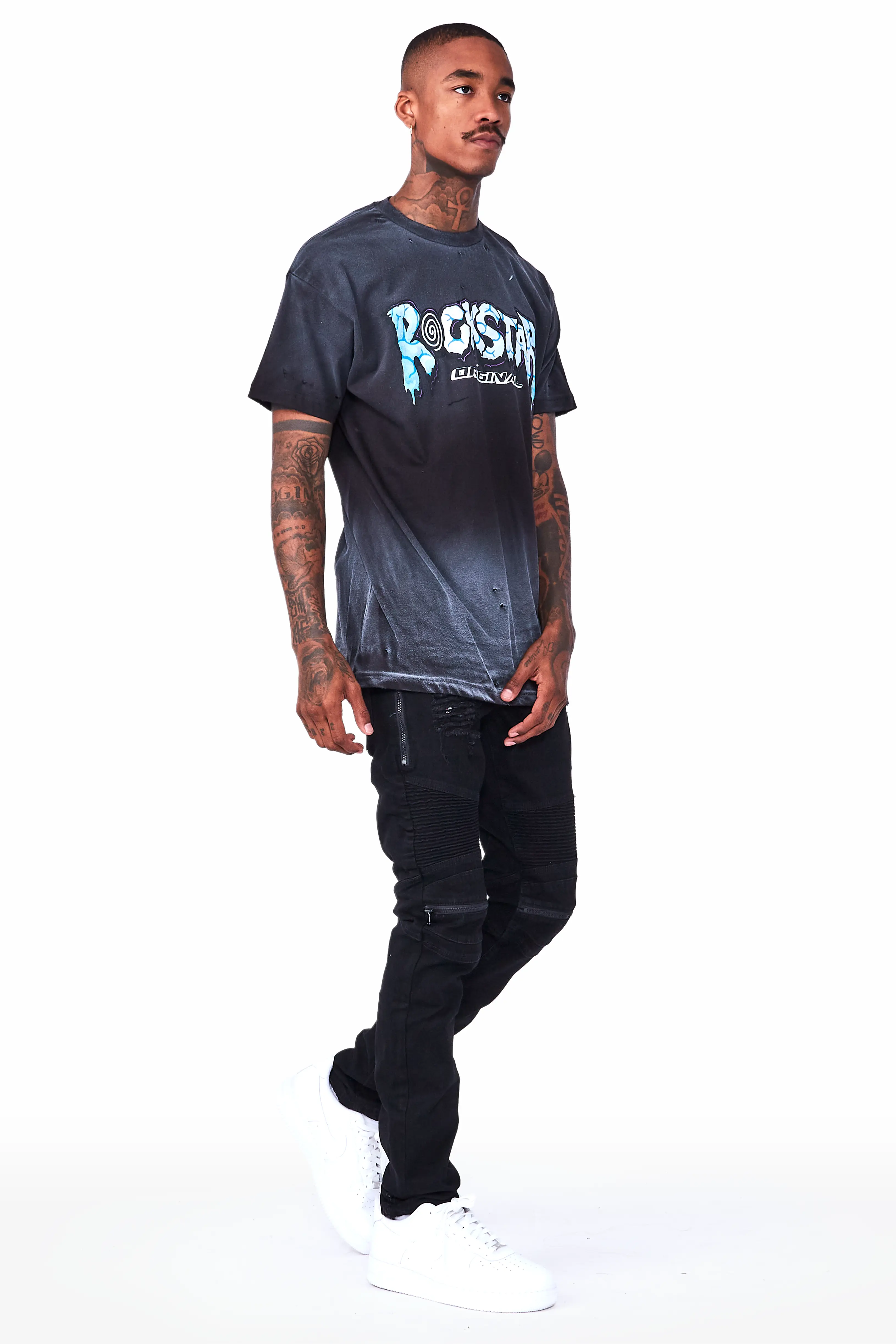 Gorka Black Graphic T-Shirt - Image 6