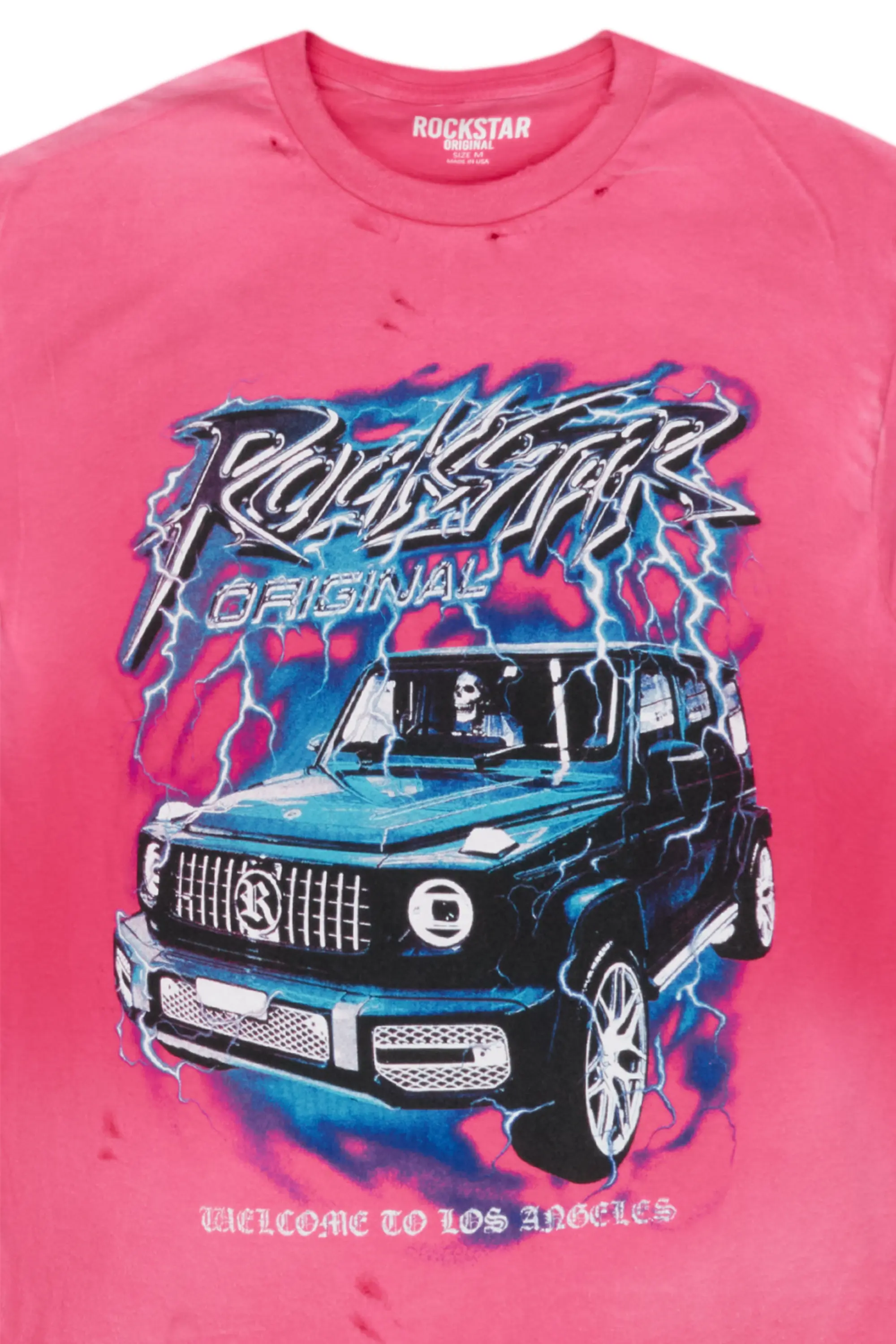 Hai Pink Graphic T-Shirt - Image 3