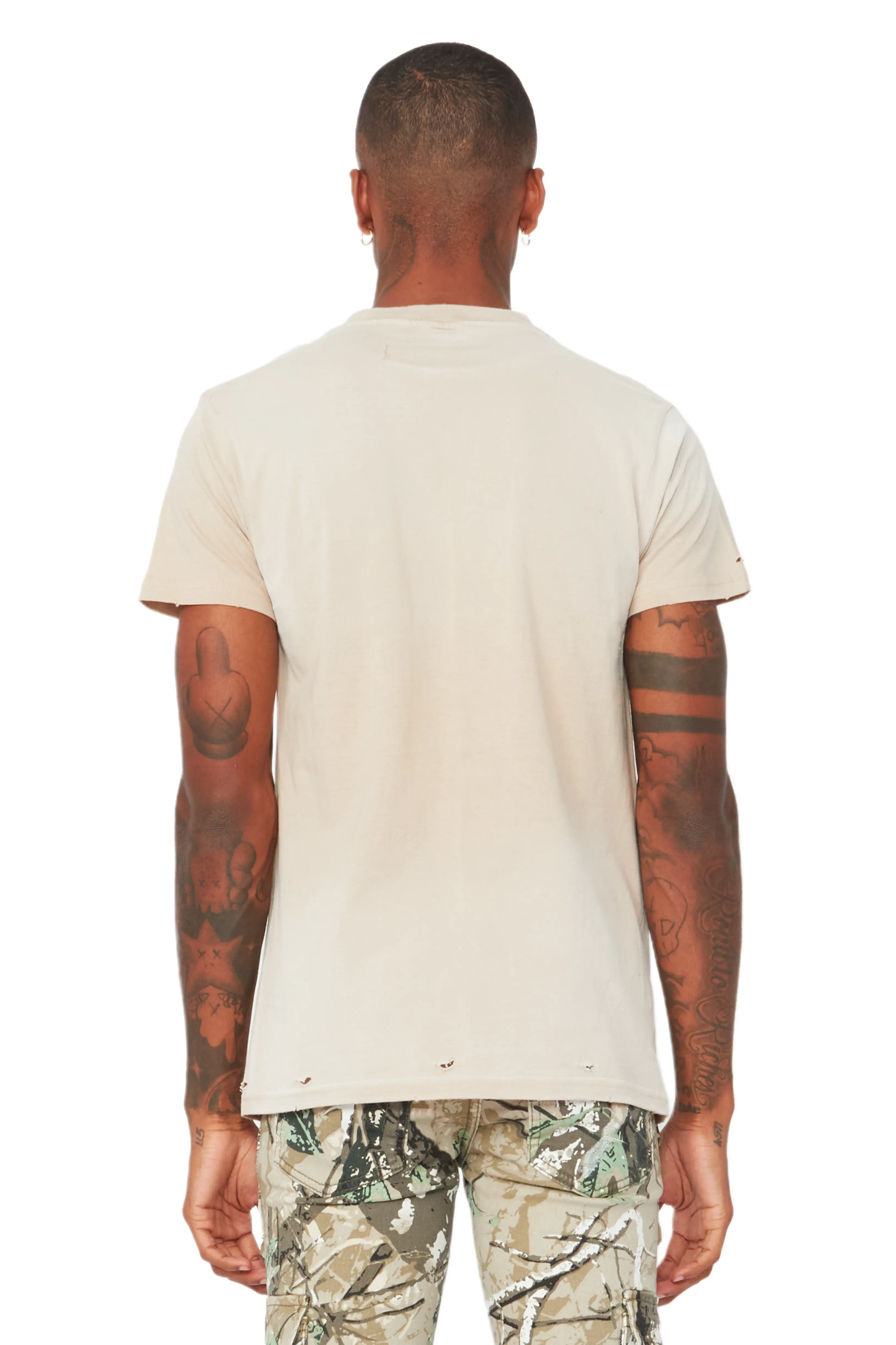 Jago Sand Graphic T-Shirt - Image 3