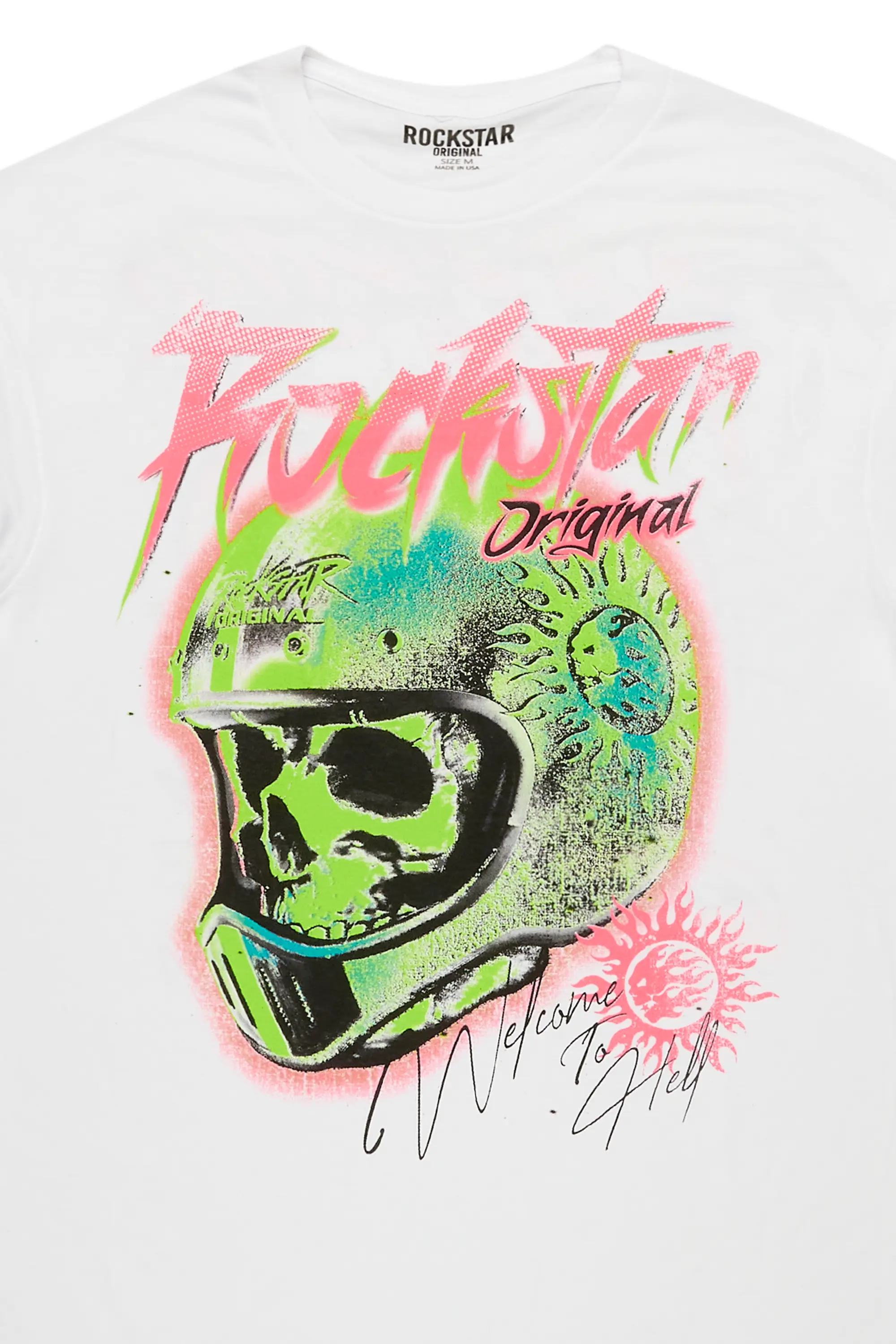 Ciro White Graphic T-Shirt - Image 5