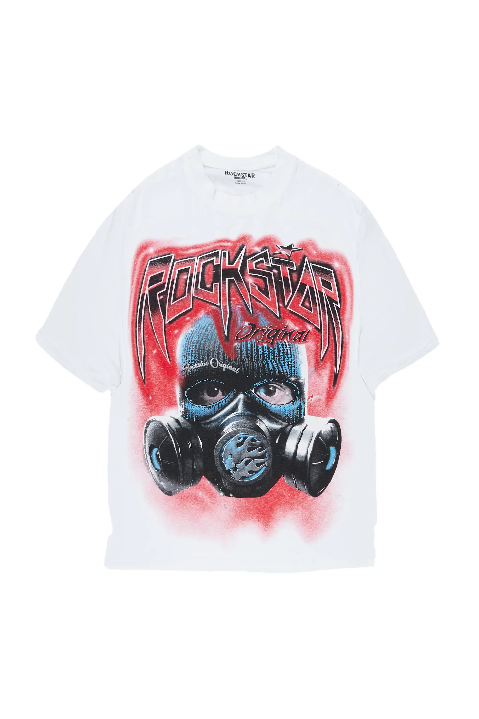Broad White Oversized Graphic T-Shirt - Image 2