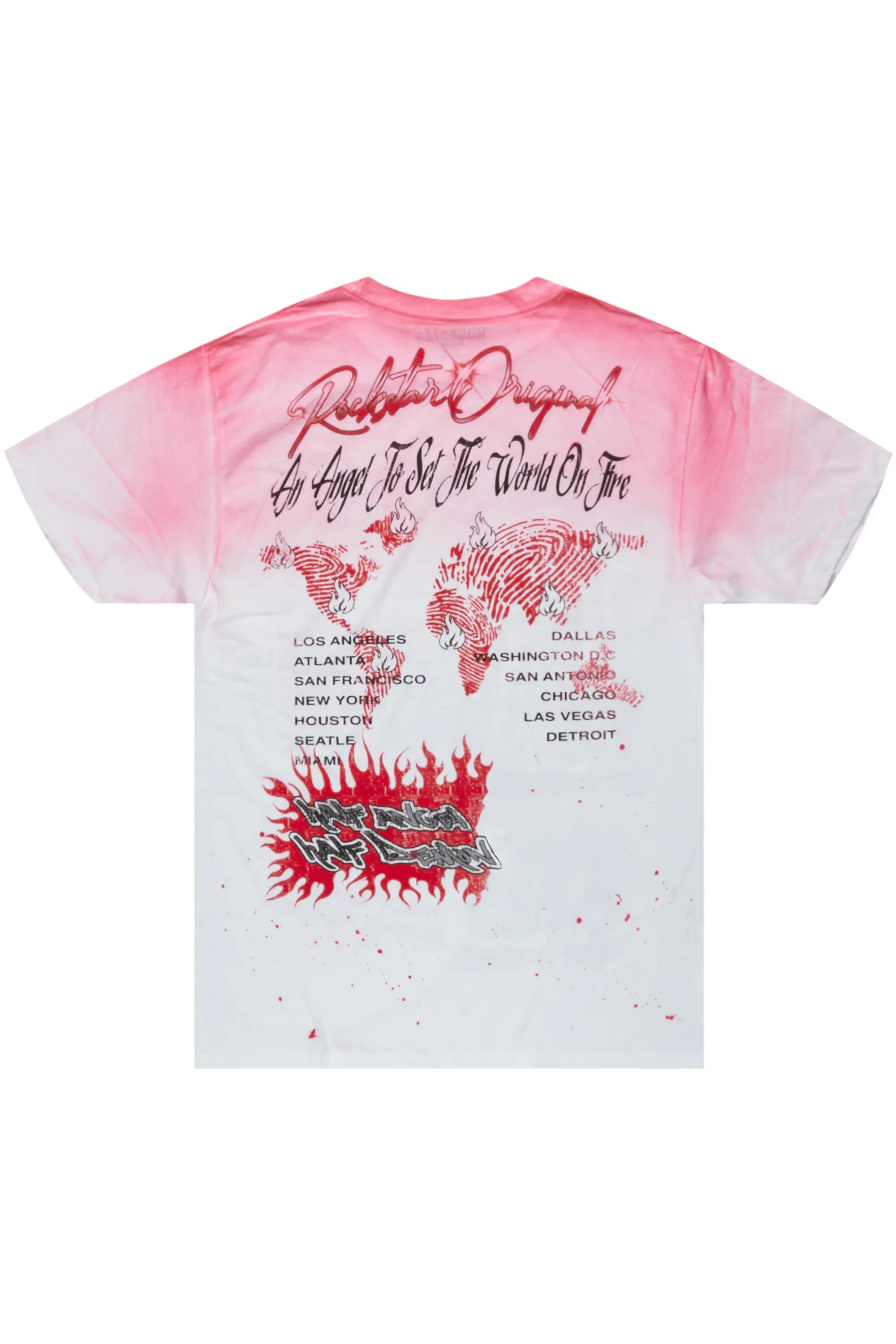 Battery White Graphic T-Shirt - Image 5