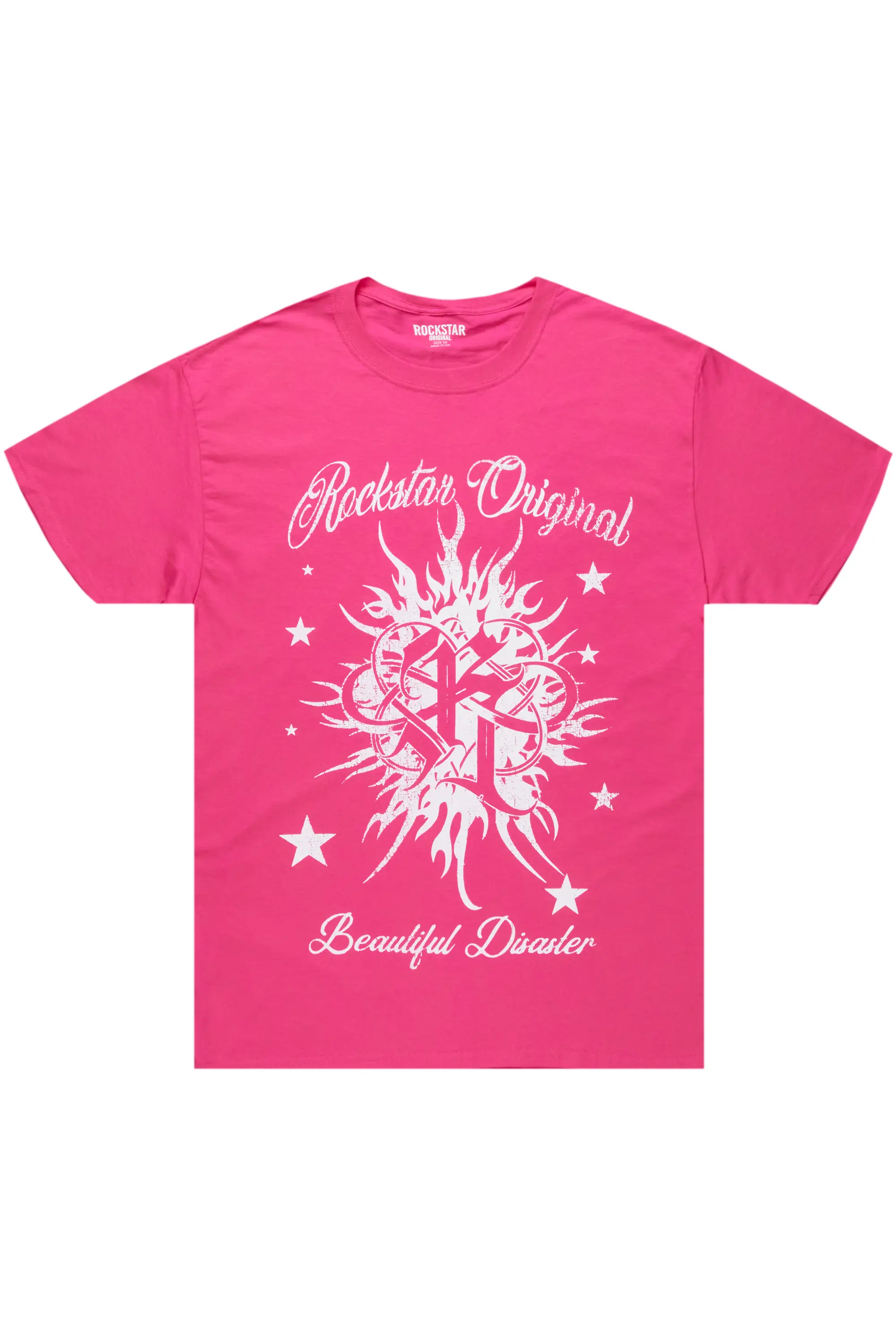 Adal Fuchsia Graphic T-Shirt - Image 2