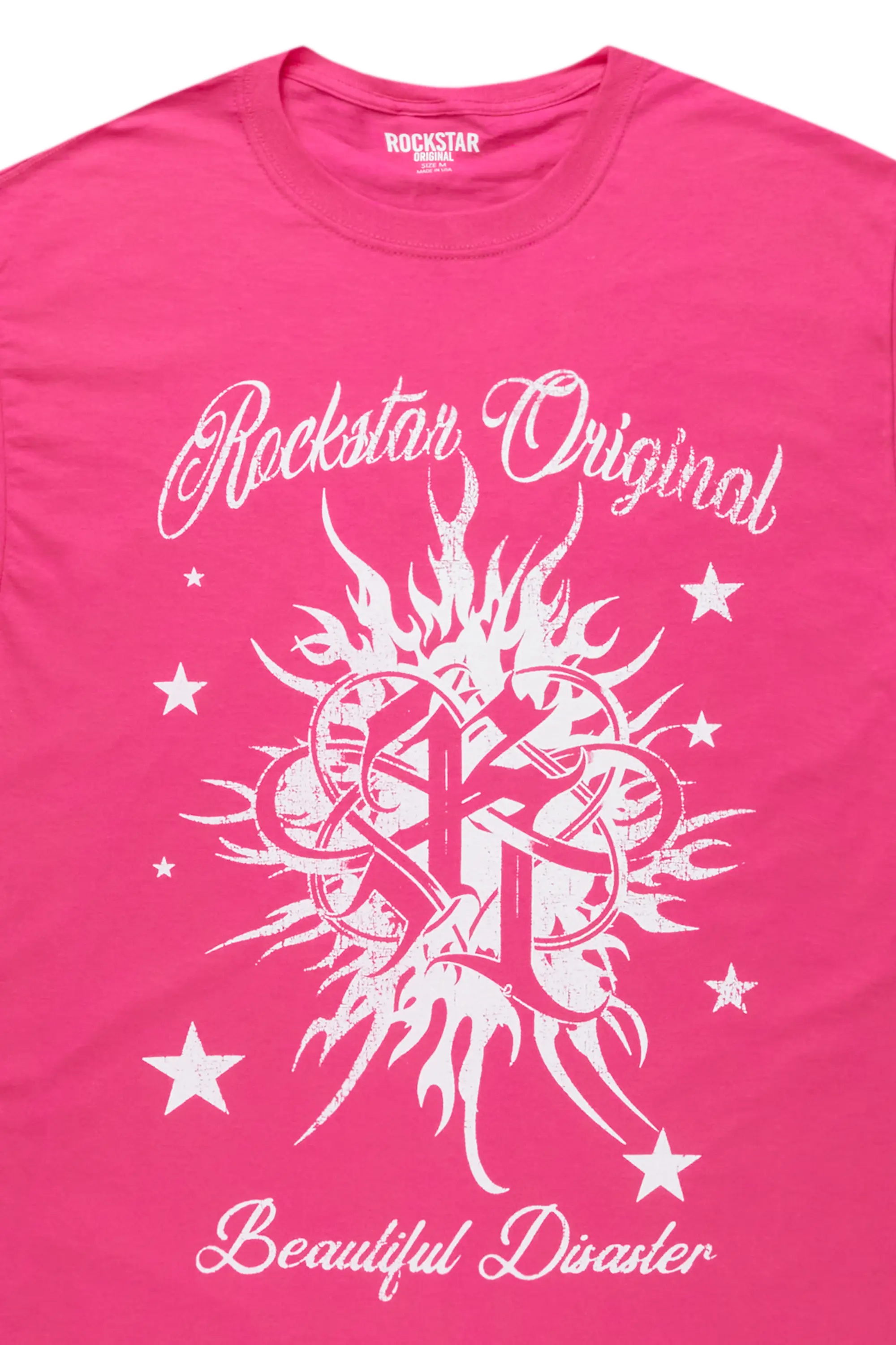 Adal Fuchsia Graphic T-Shirt - Image 3