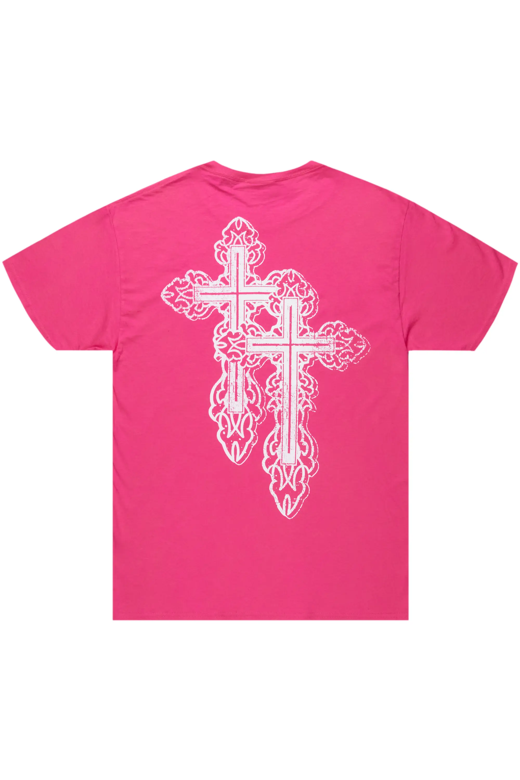 Adal Fuchsia Graphic T-Shirt - Image 5