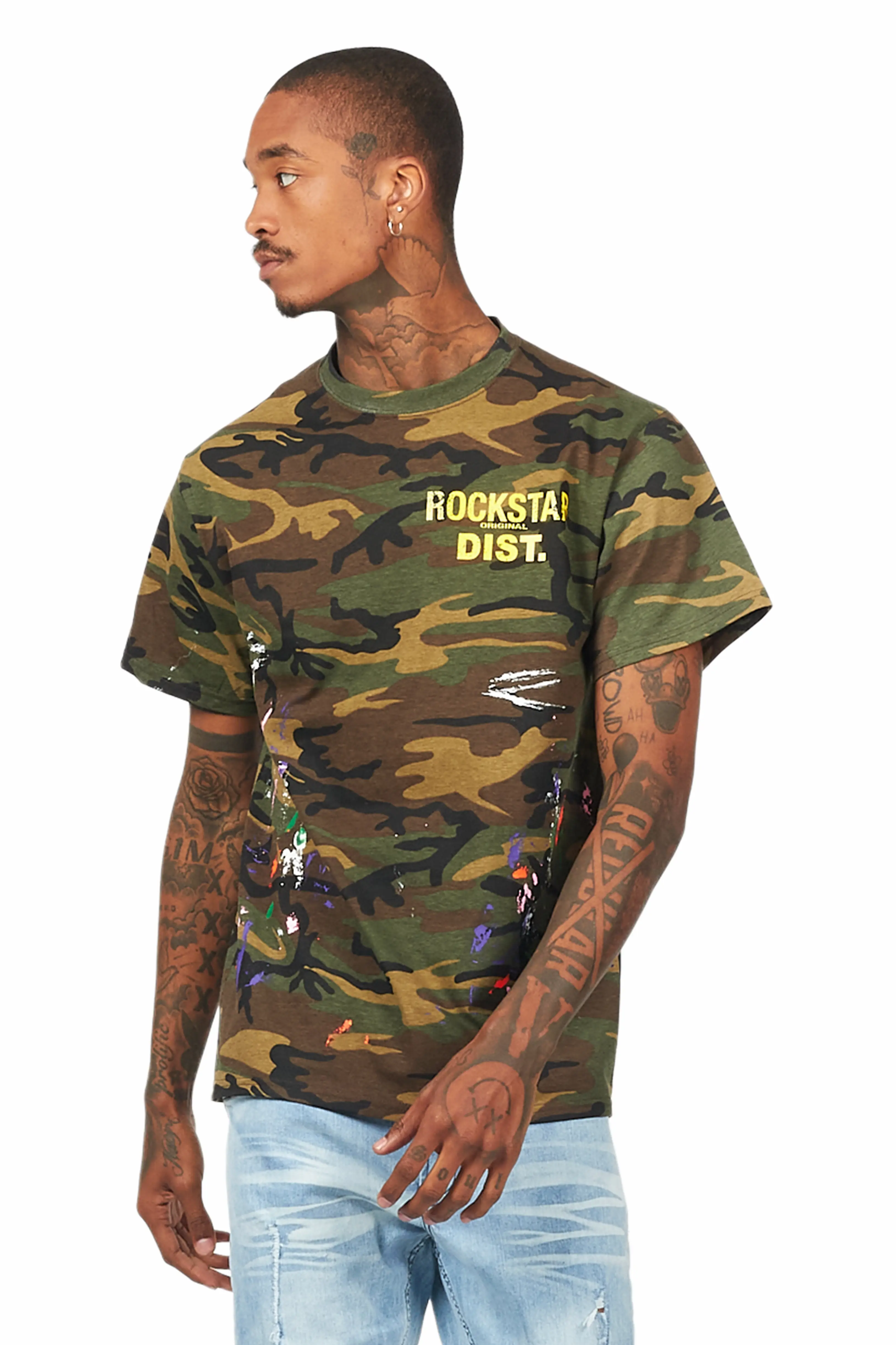 Xanto Camo Graphic T-Shirt - Image 2