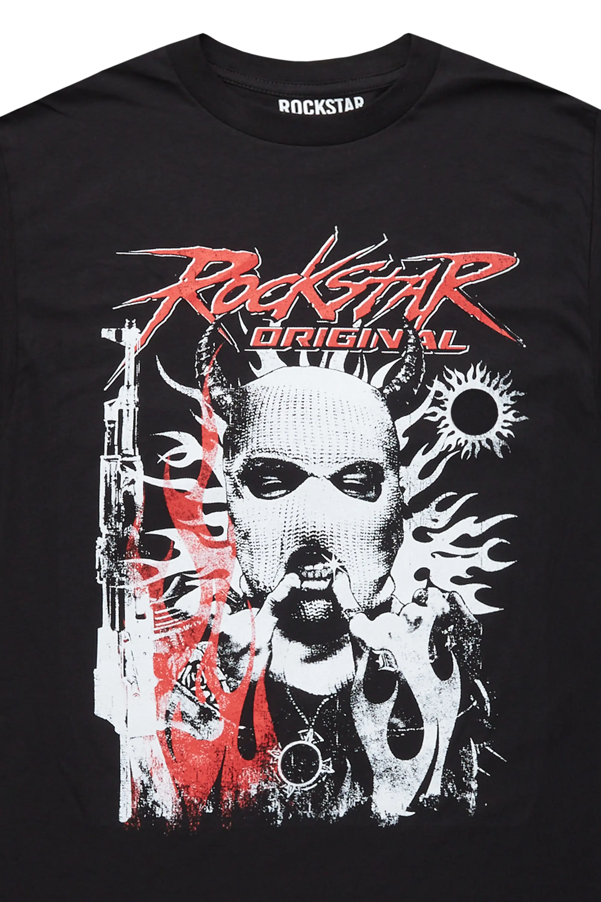 Mercy Black Graphic T-Shirt - Image 4