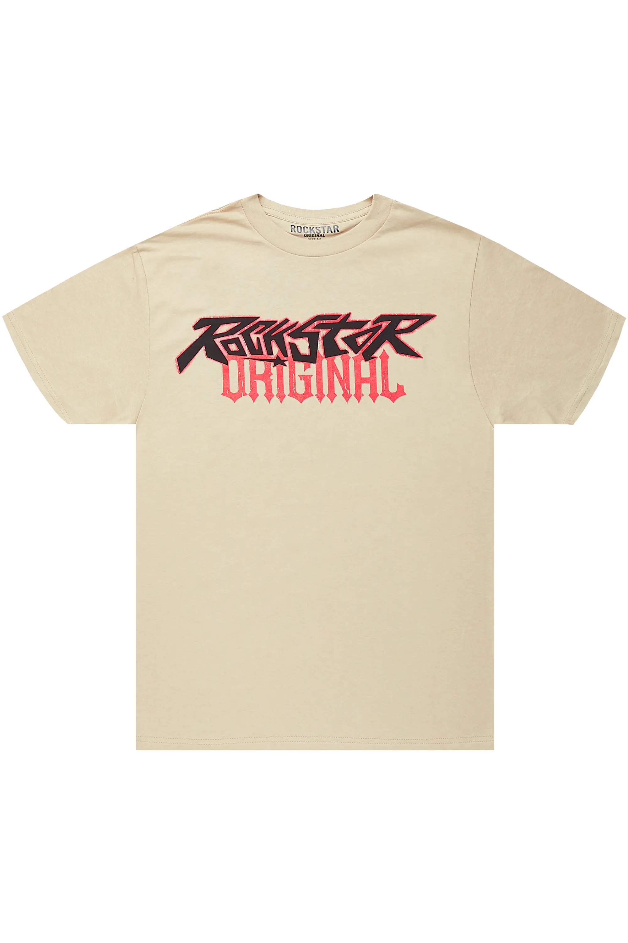 Baba Beige Graphic T-Shirt - Image 2