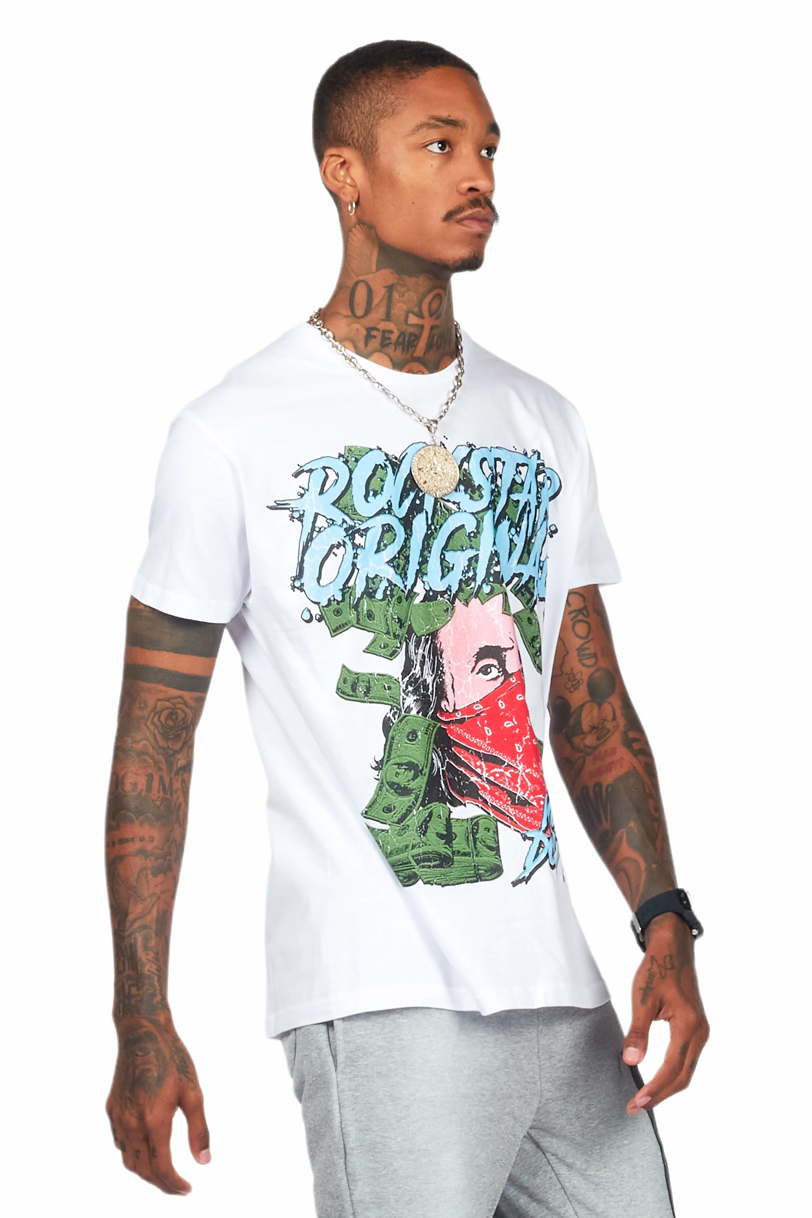 Lean White Graphic T-Shirt - Image 7
