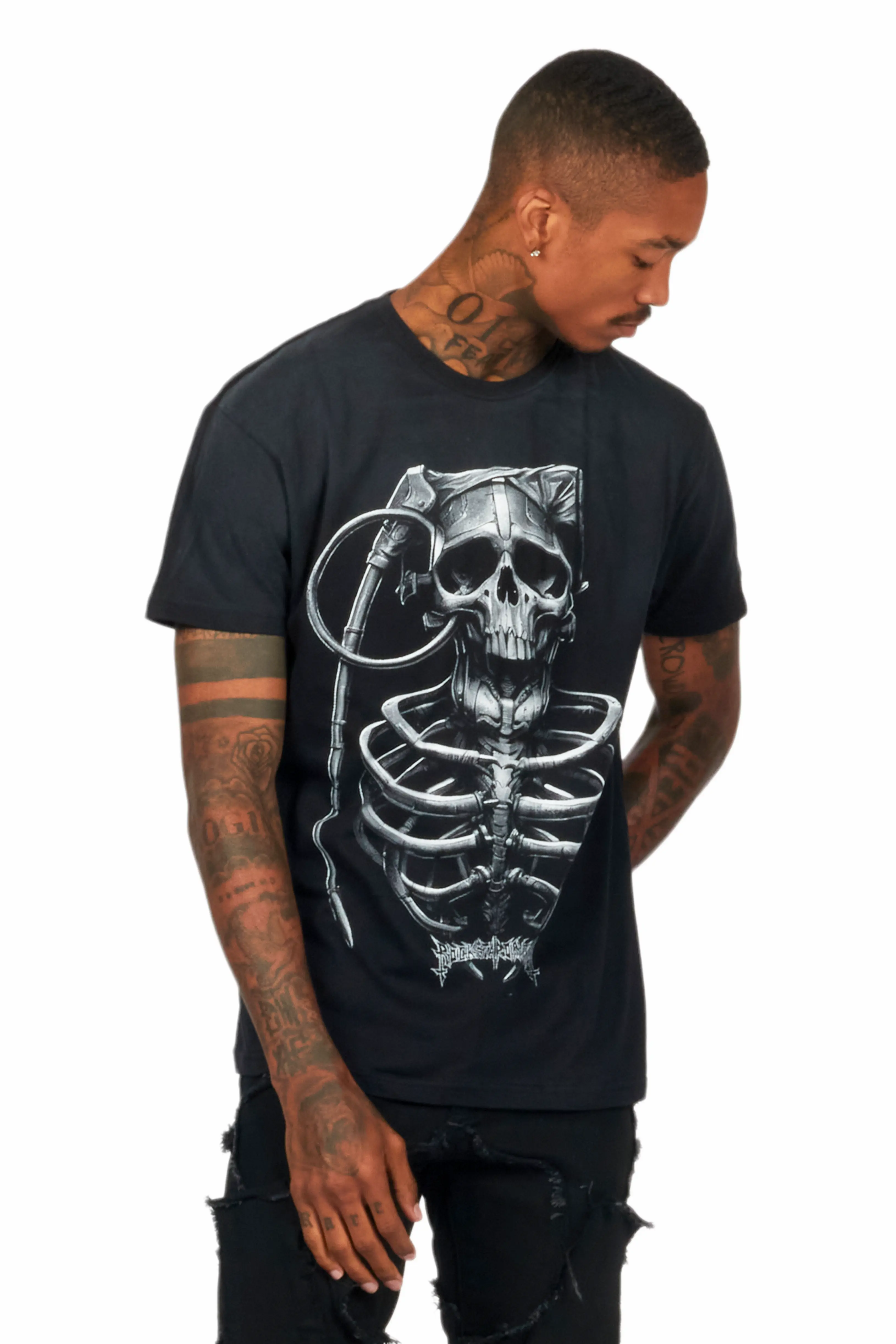 Bodega Black Graphic T-Shirt - Image 5
