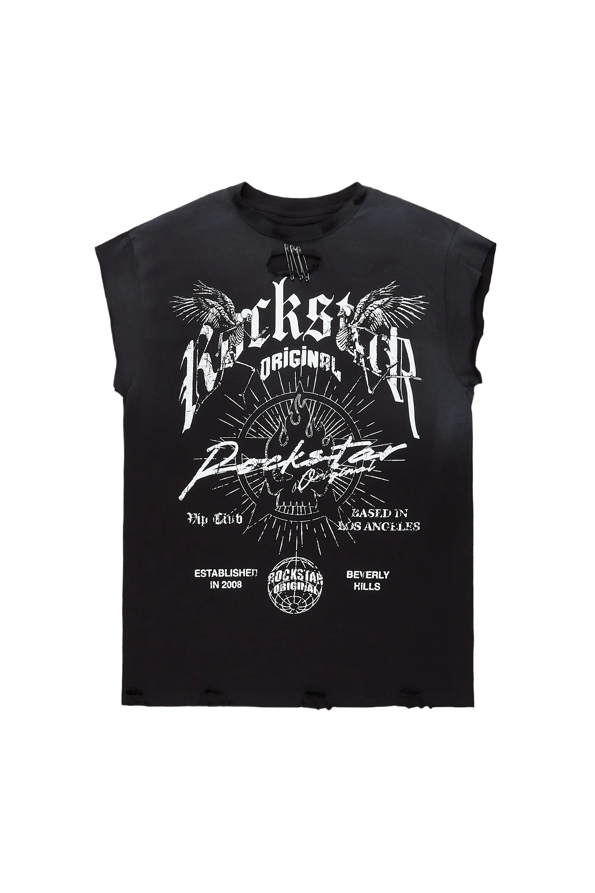 Tylla Black Graphic T-Shirt