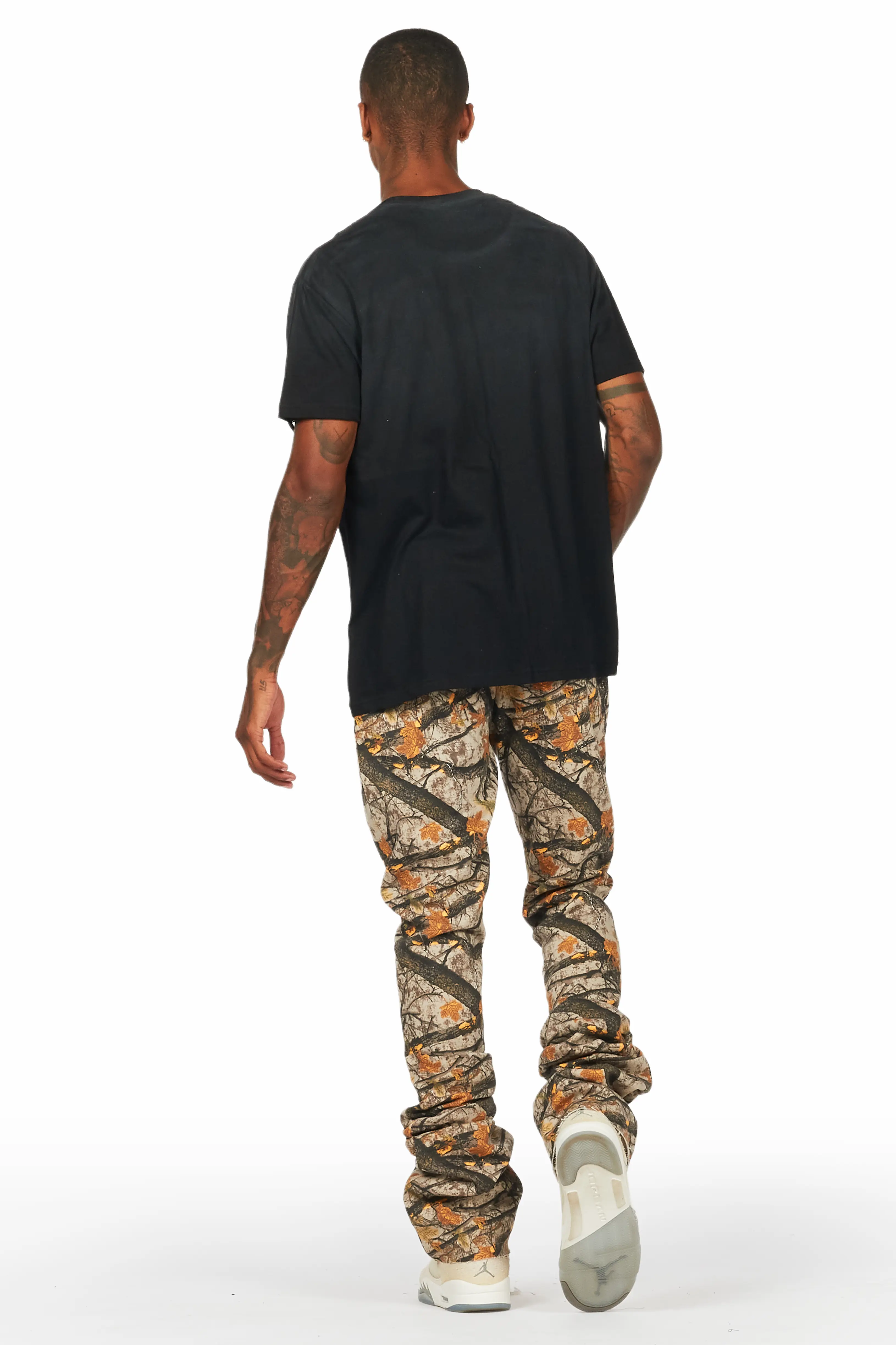 Ferris Black Graphic Oversized T-Shirt - Image 4