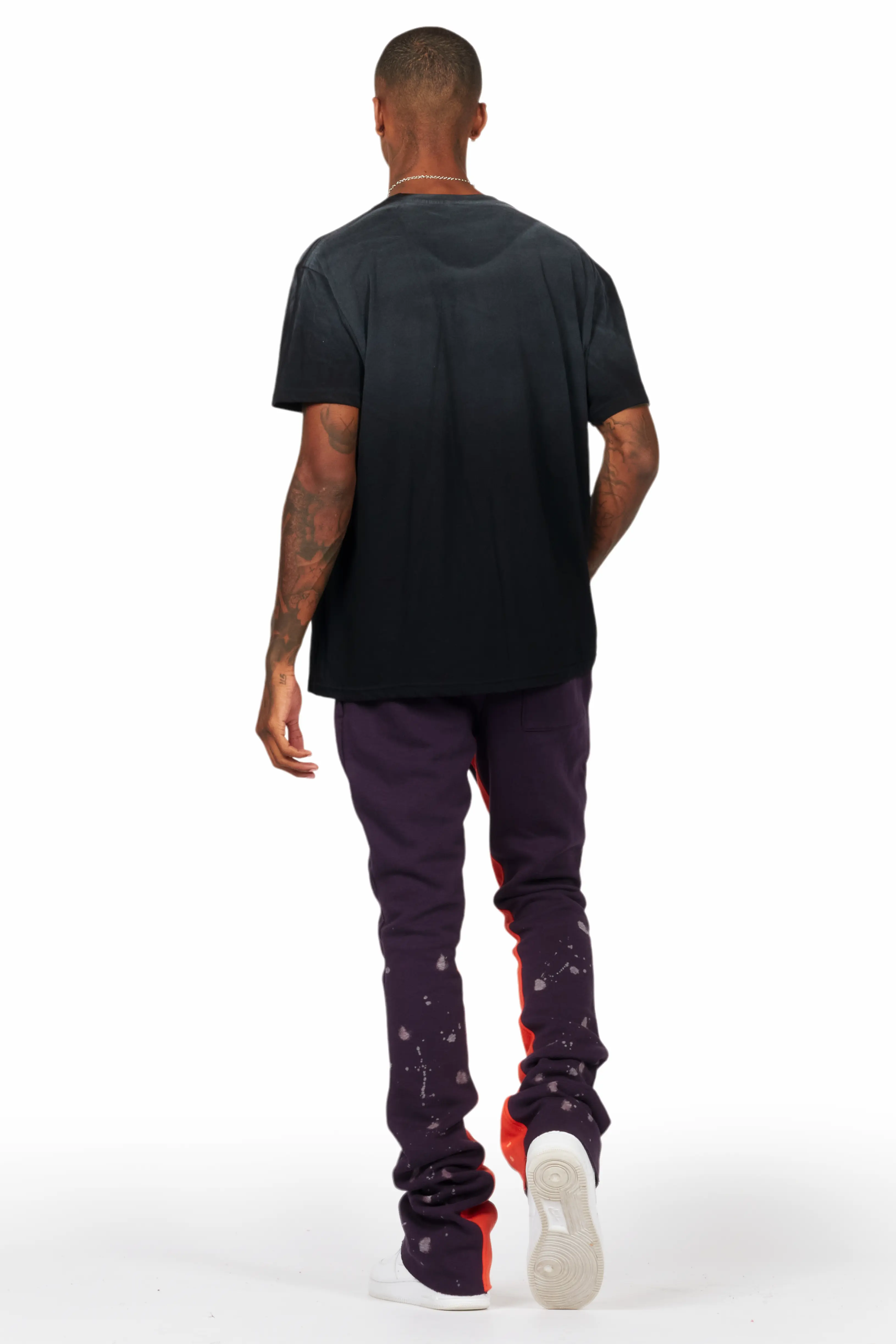 Yamal Black Graphic Oversized T-Shirt - Image 4