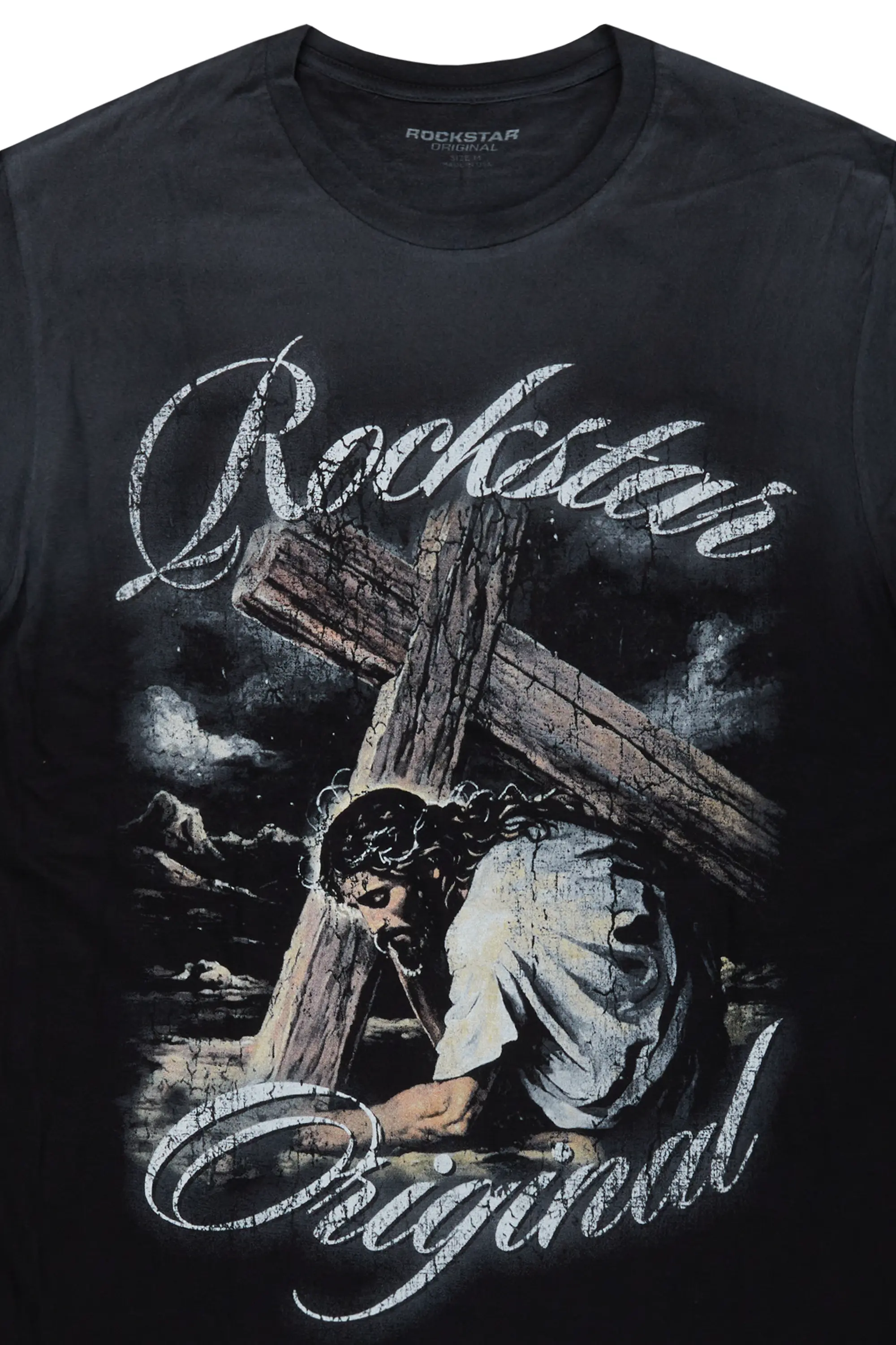 Irwin Black Oversized Graphic T-Shirt - Image 5