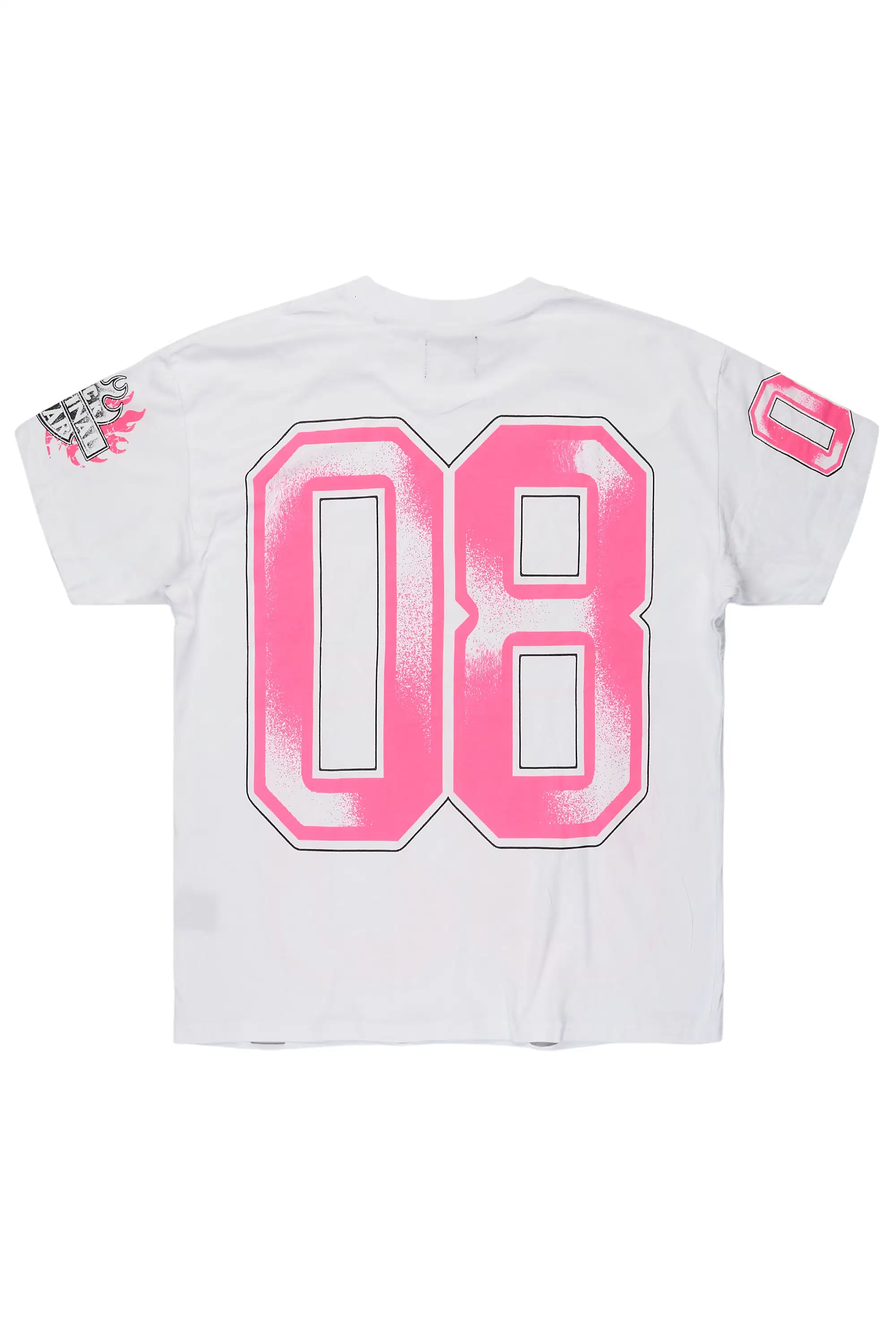 Alim White Oversized Graphic T-Shirt - Image 7
