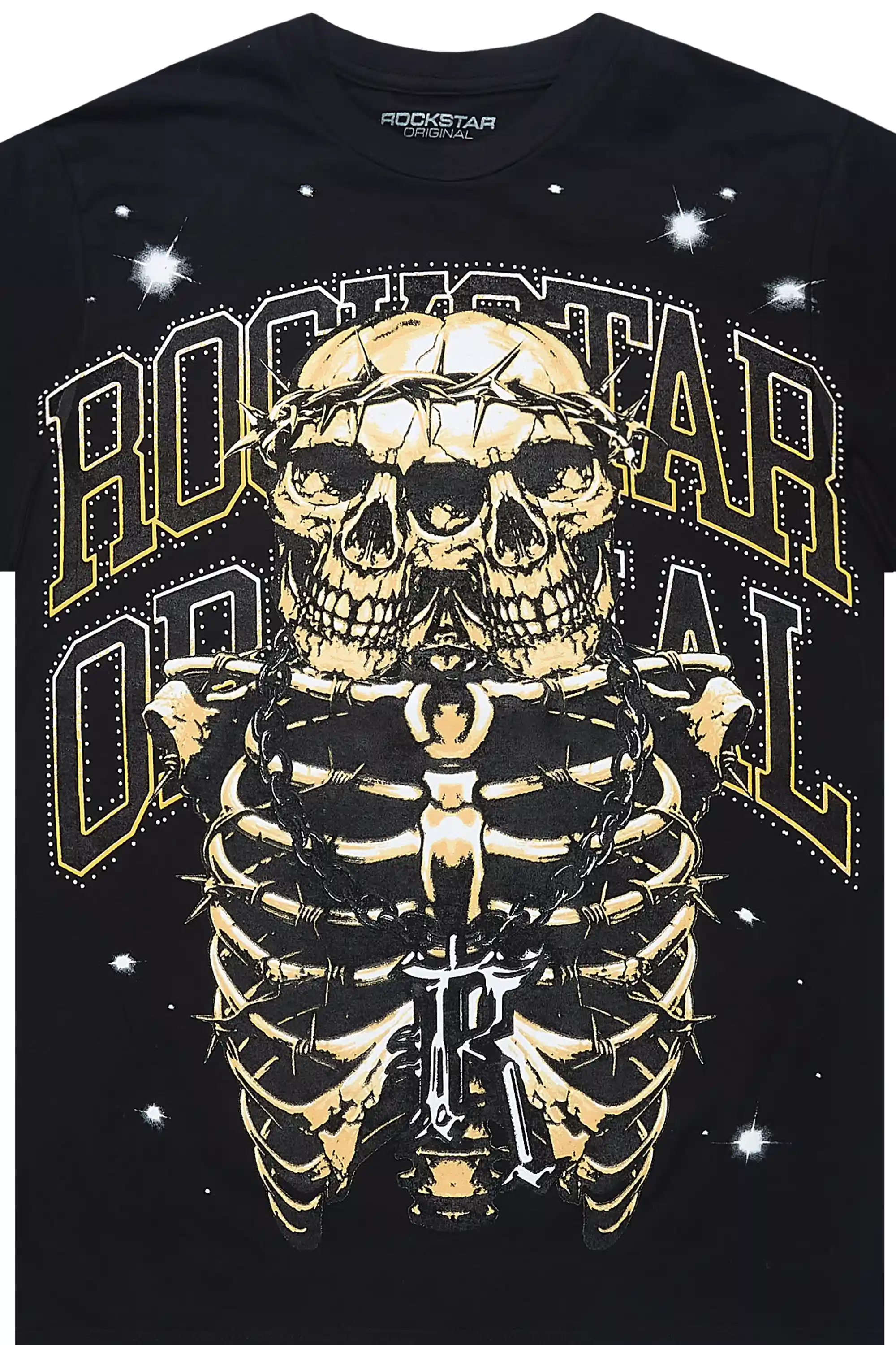 Kaizel Black Graphic T-Shirt - Image 2