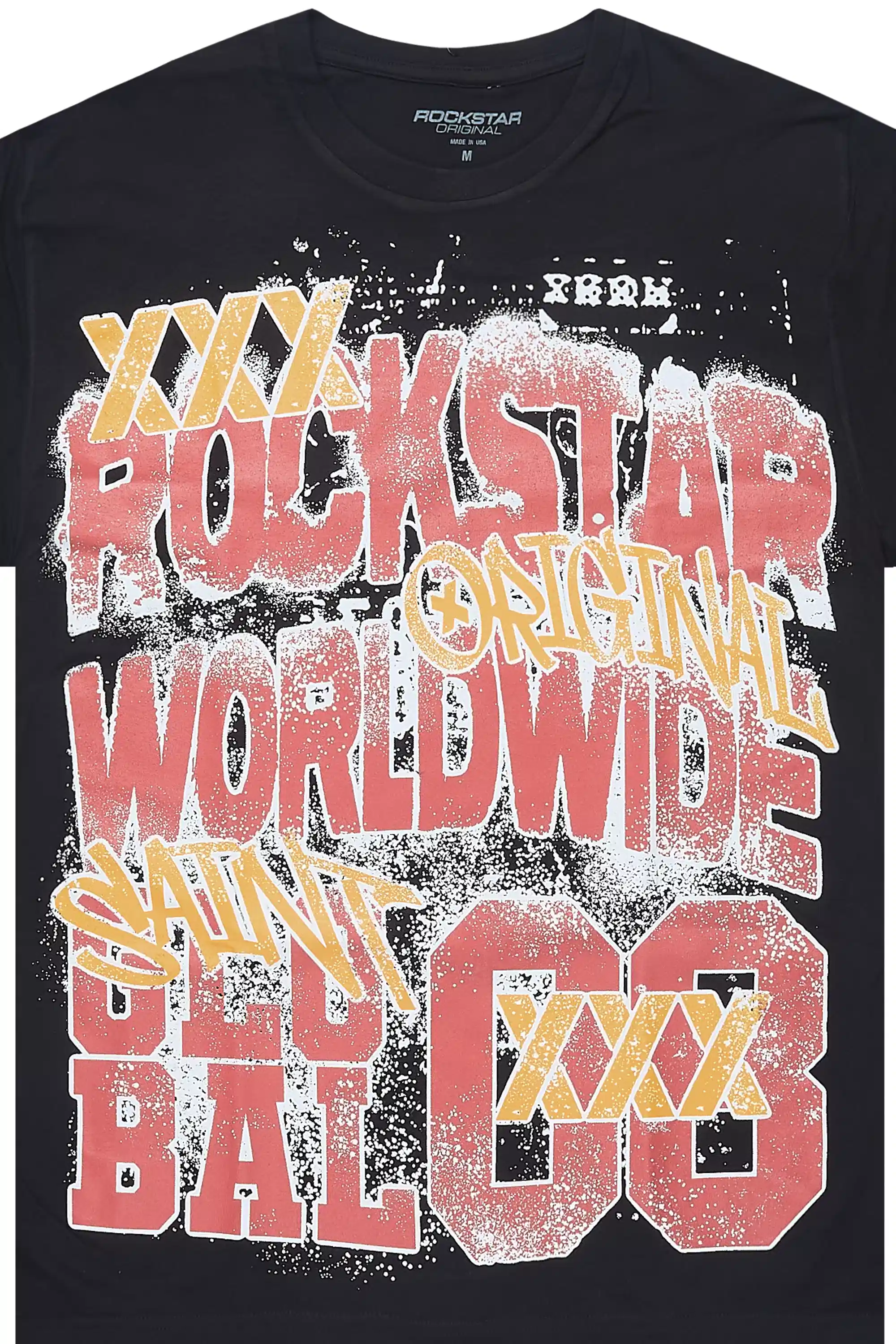 Trashx Black Graphic T-Shirt - Image 2