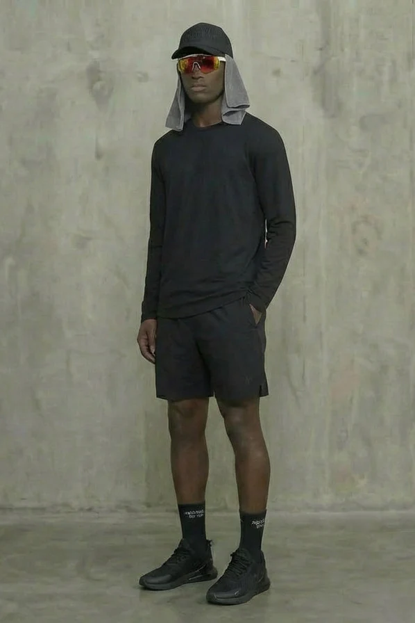 Limber Black Long Sleeve T-Shirt - Image 5