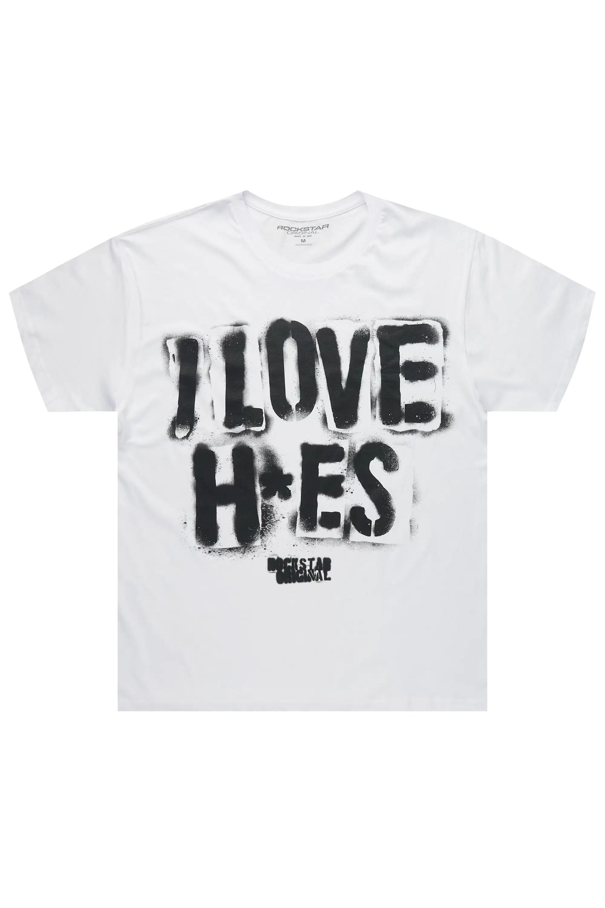 Banyan 2.0 White Oversized Graphic T-Shirt