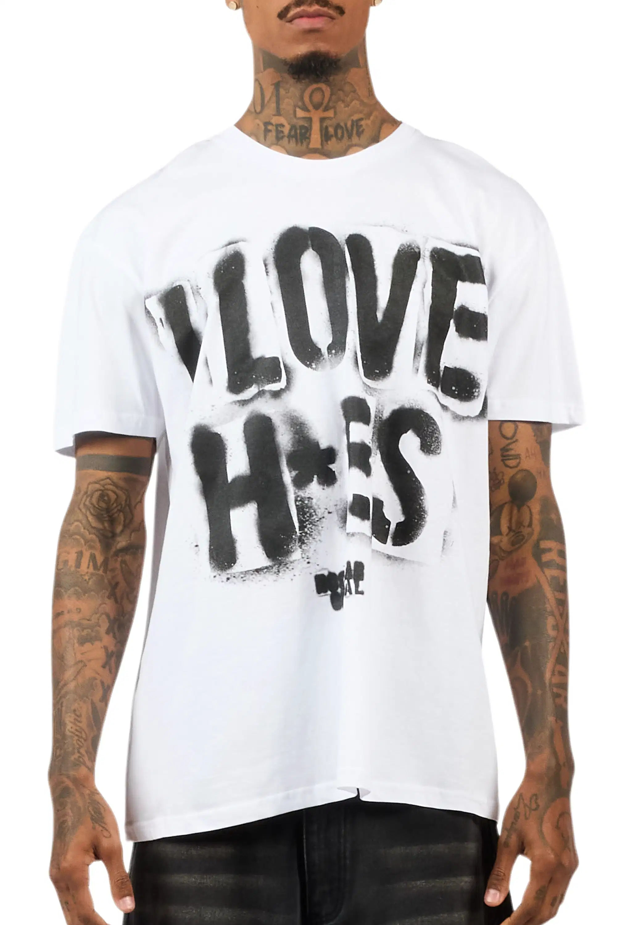 Banyan 2.0 White Oversized Graphic T-Shirt - Image 6