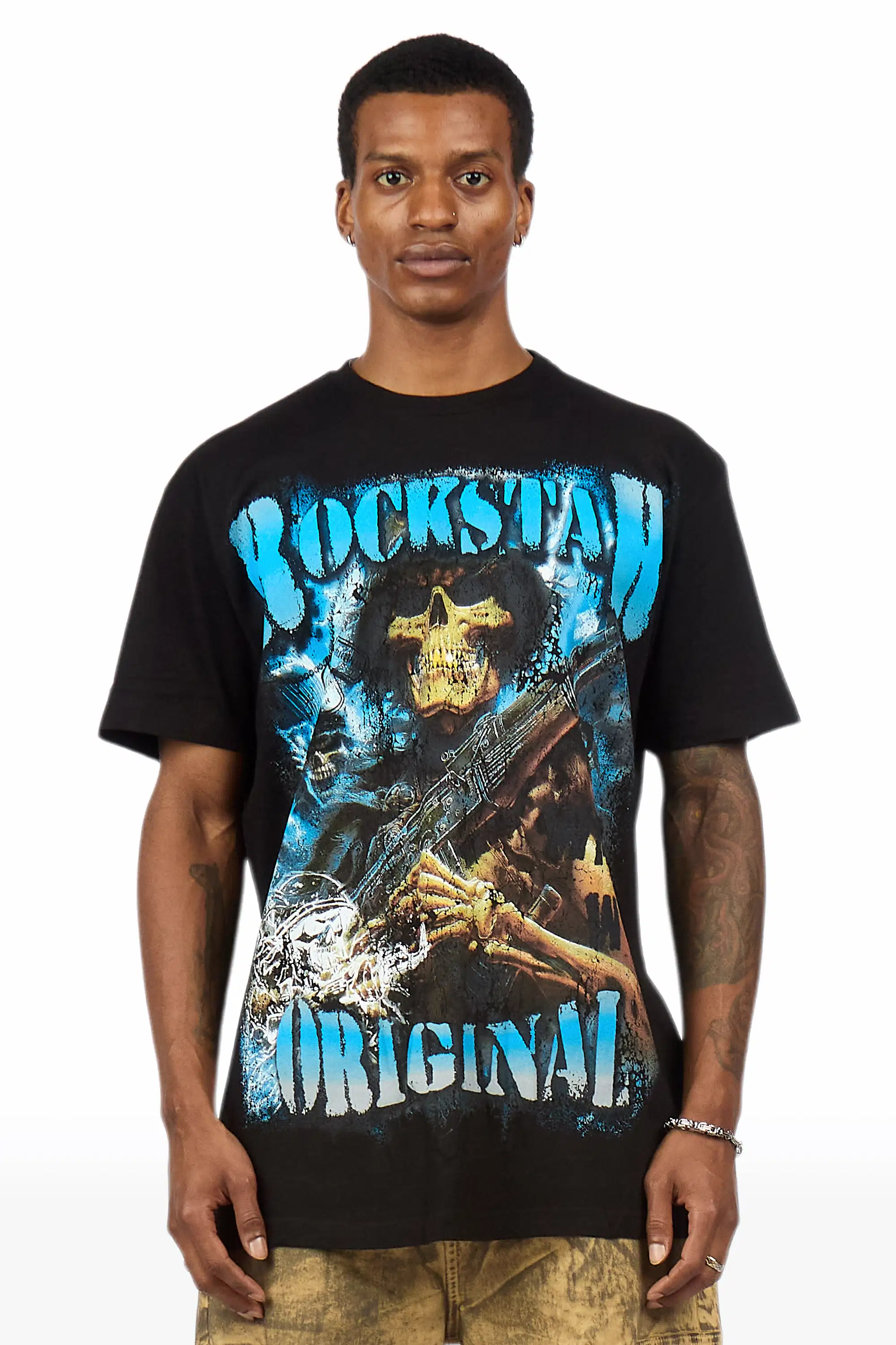 Lake Zare Black Oversized T-Shirt - Image 2