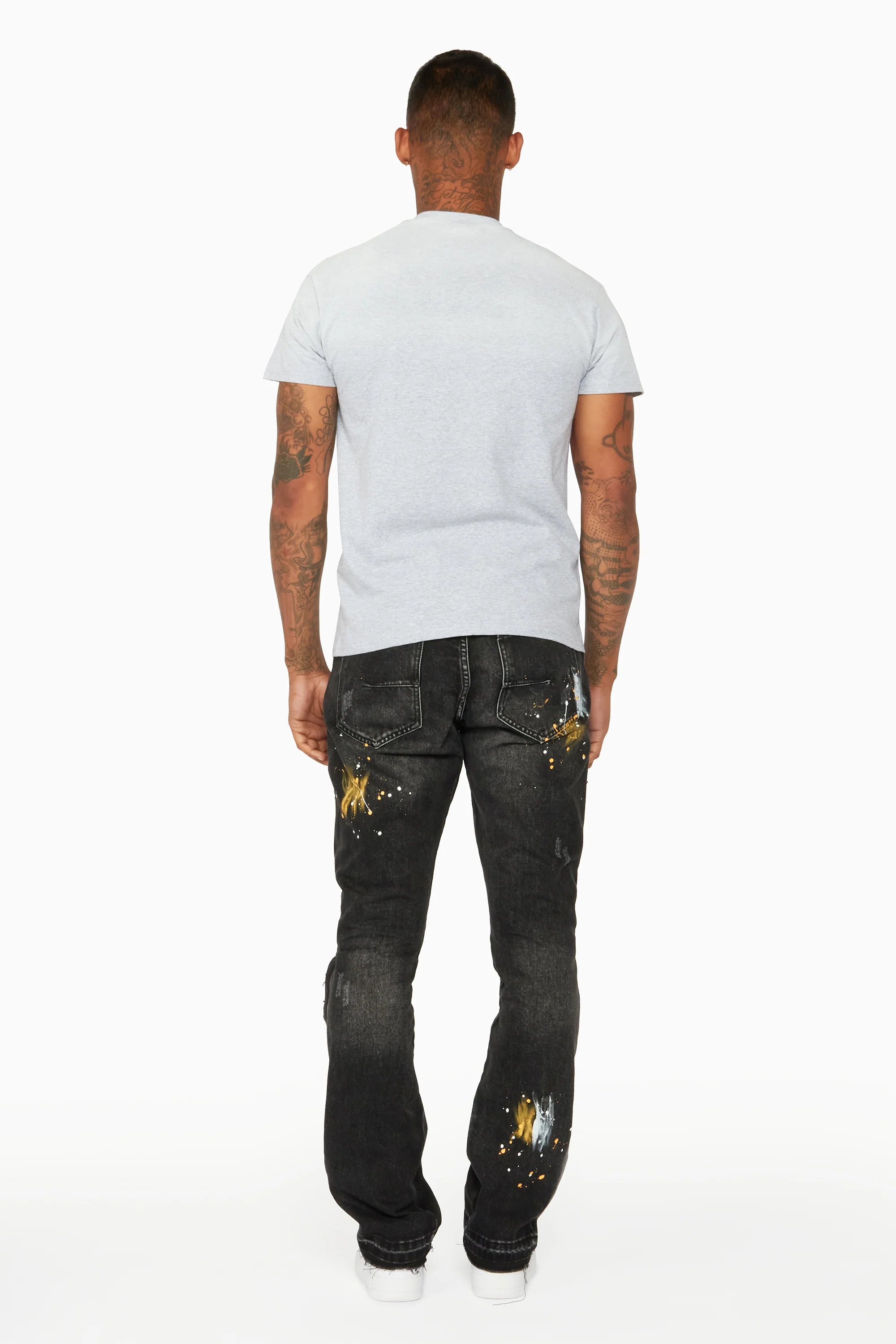 Palmer Grey Graphic T-Shirt - Image 5