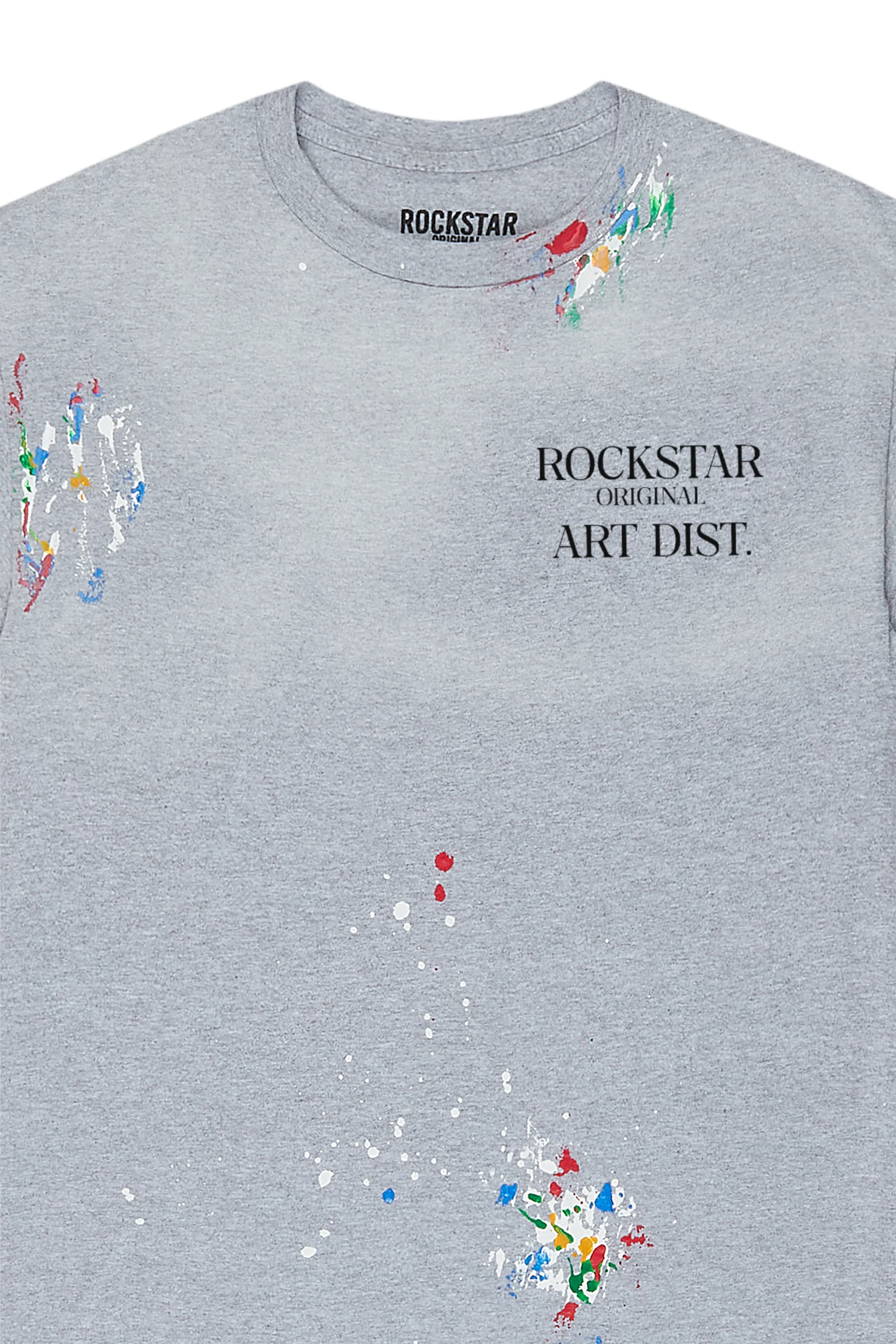 Palmer Grey Graphic T-Shirt - Image 8