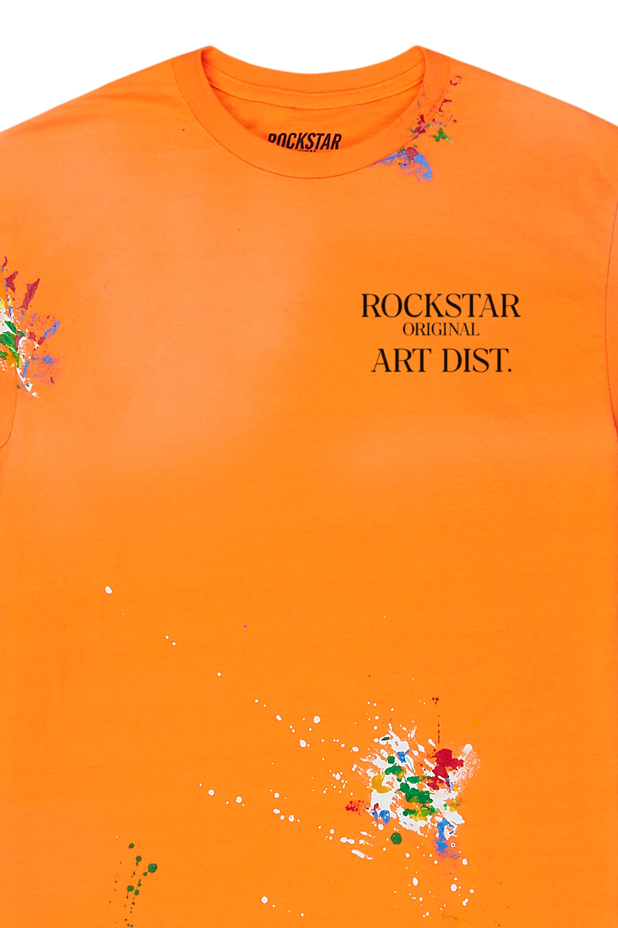 Palmer Orange Graphic T-Shirt - Image 8