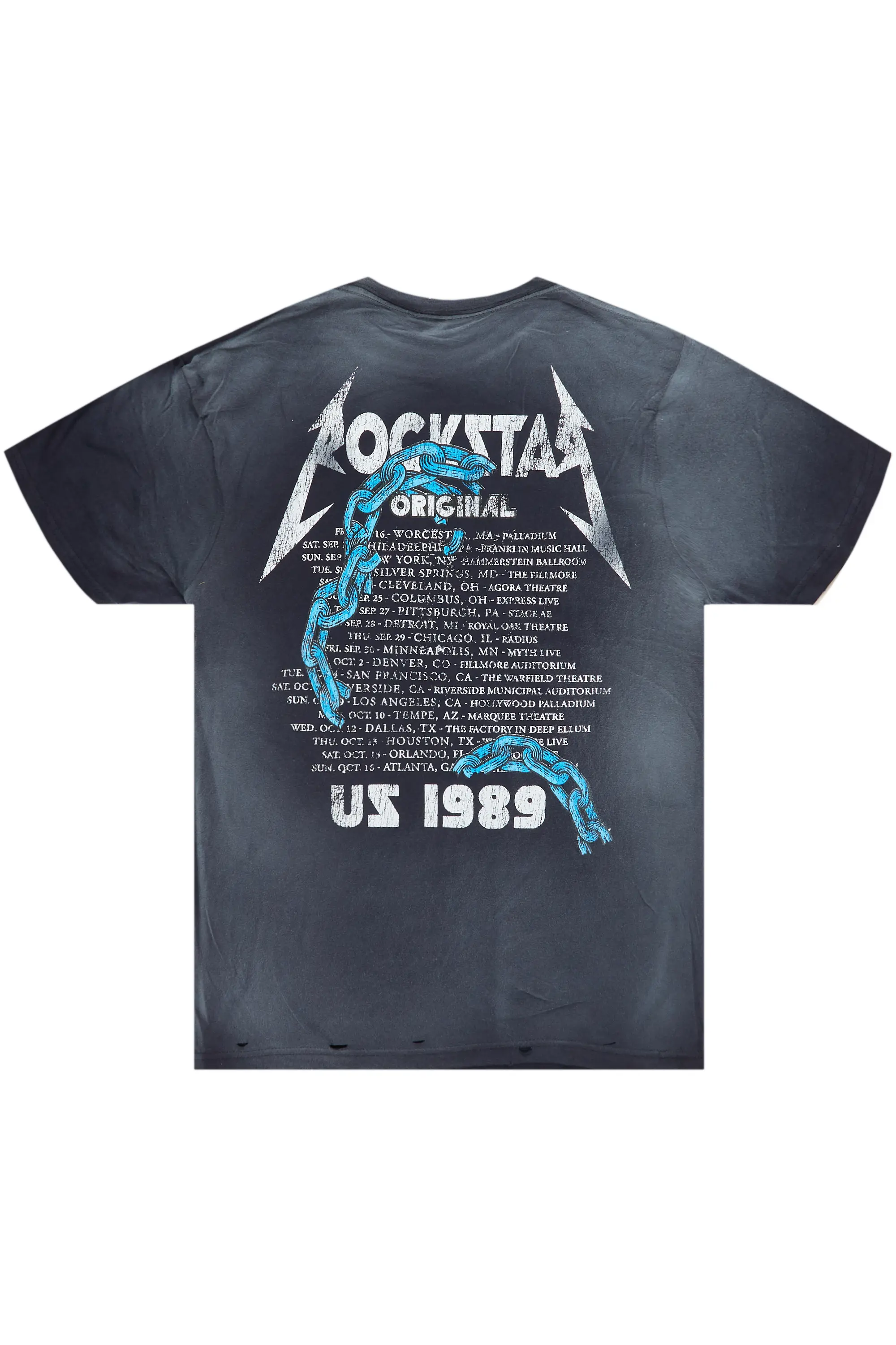 Clester Navy Graphic T-Shirt - Image 5