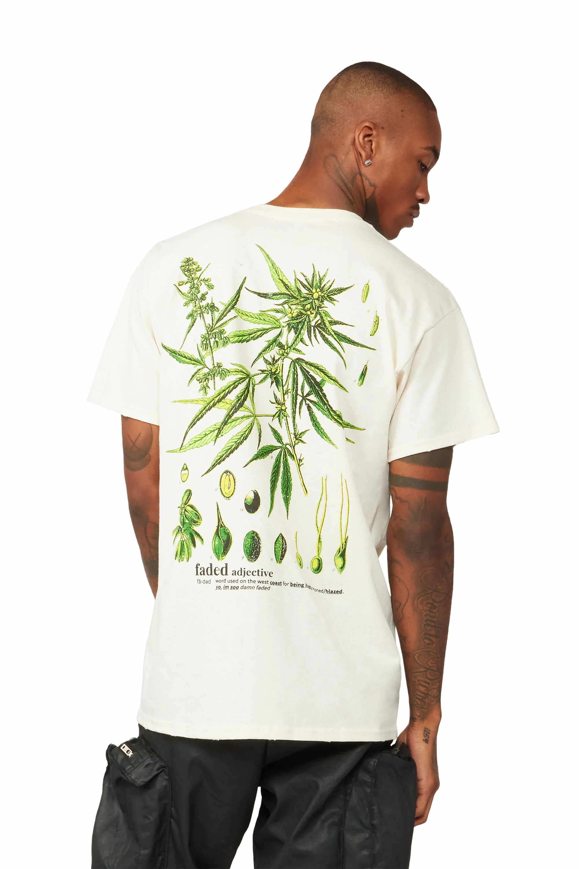 Brotanics Beige Graphic T-Shirt