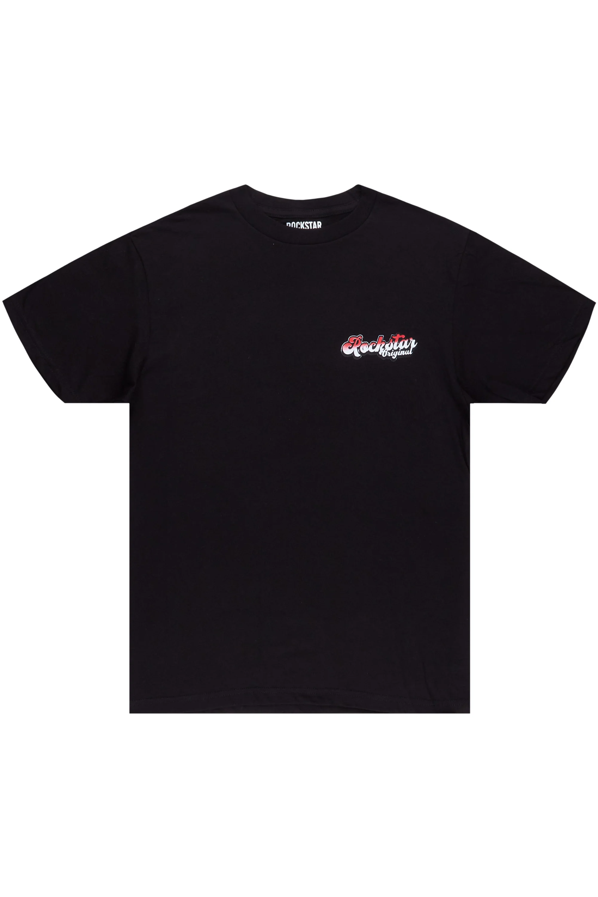 Highya Black Graphic T-Shirt - Image 3