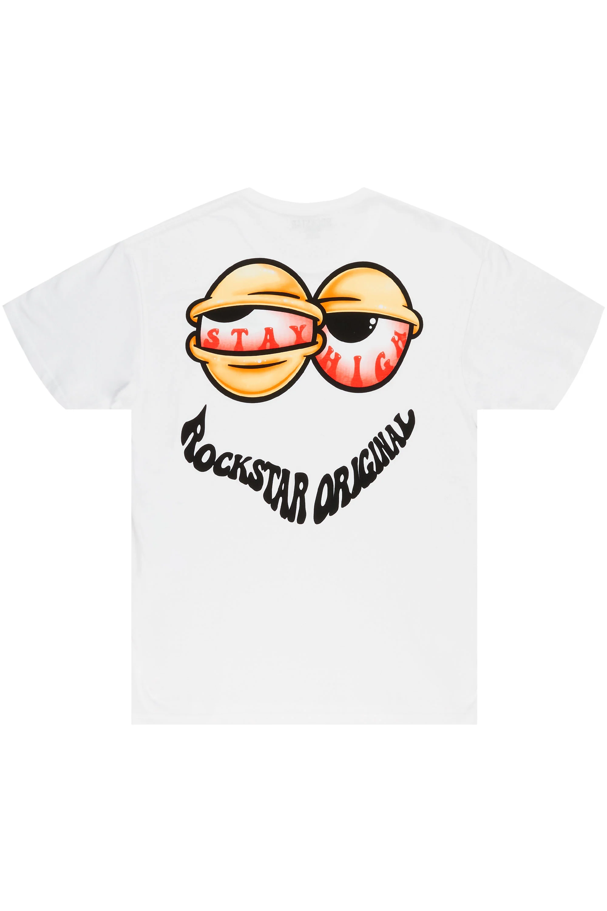 Highya White Graphic T-Shirt - Image 2