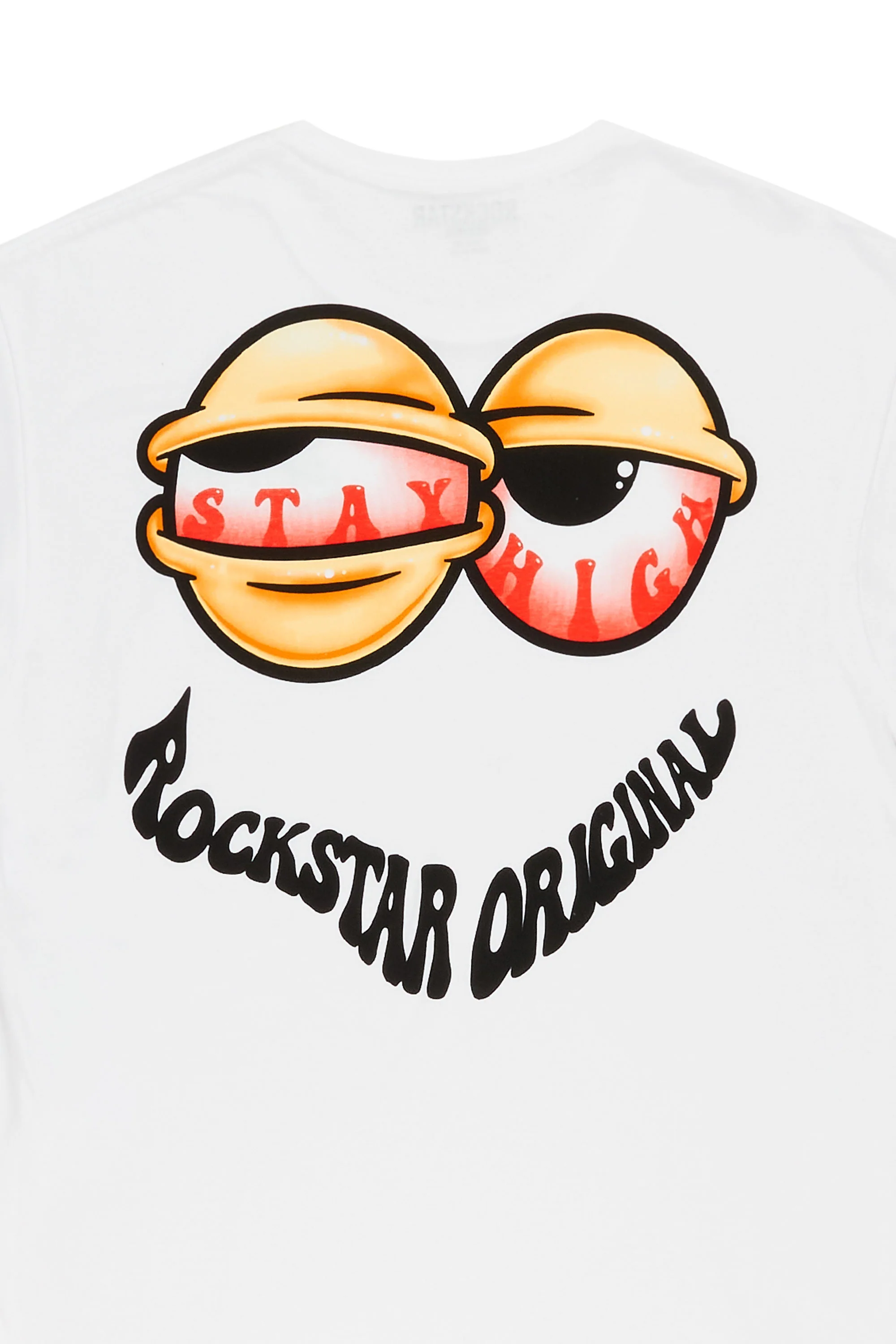 Highya White Graphic T-Shirt - Image 3
