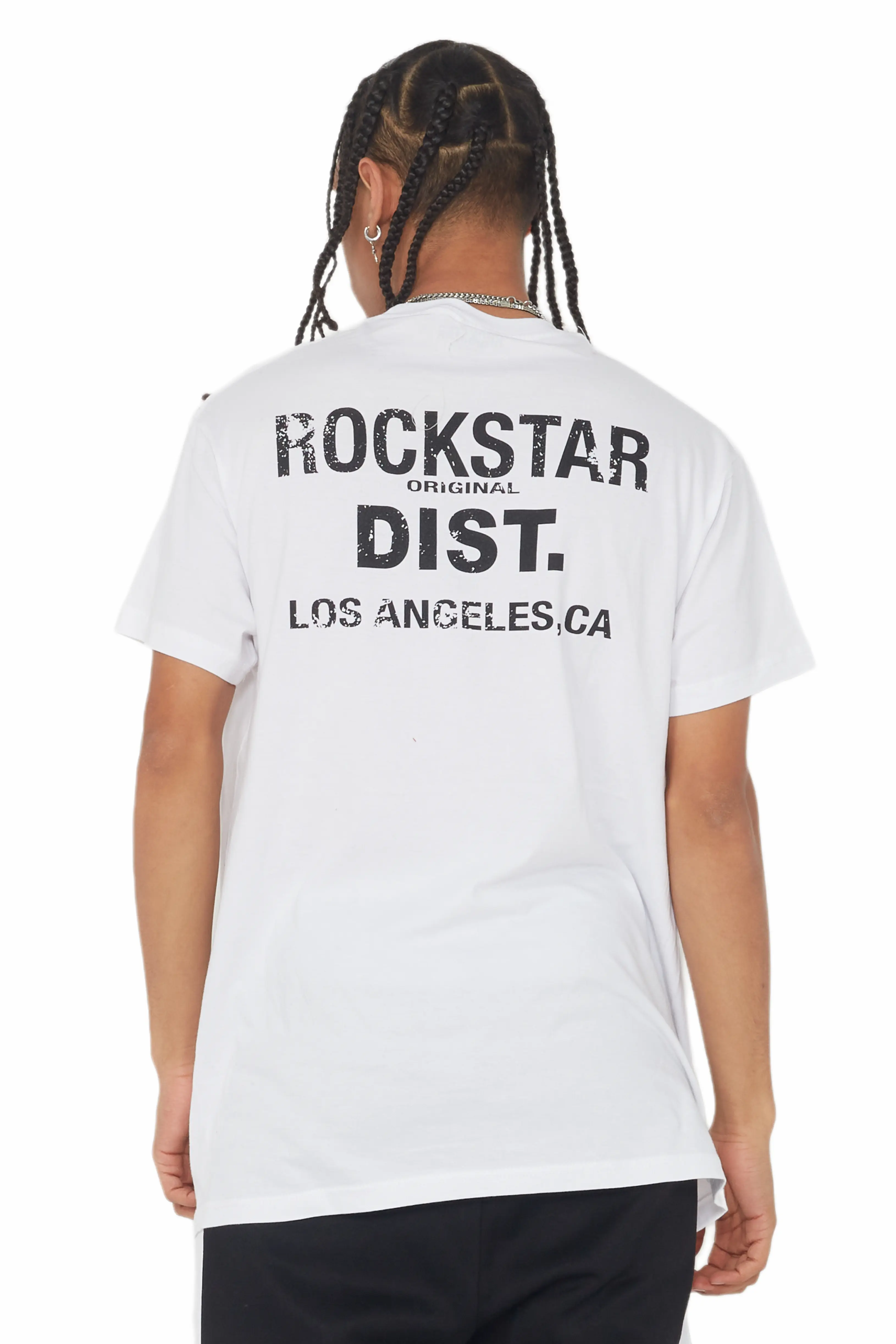 Lake White/Black Graphic T-Shirt - Image 3
