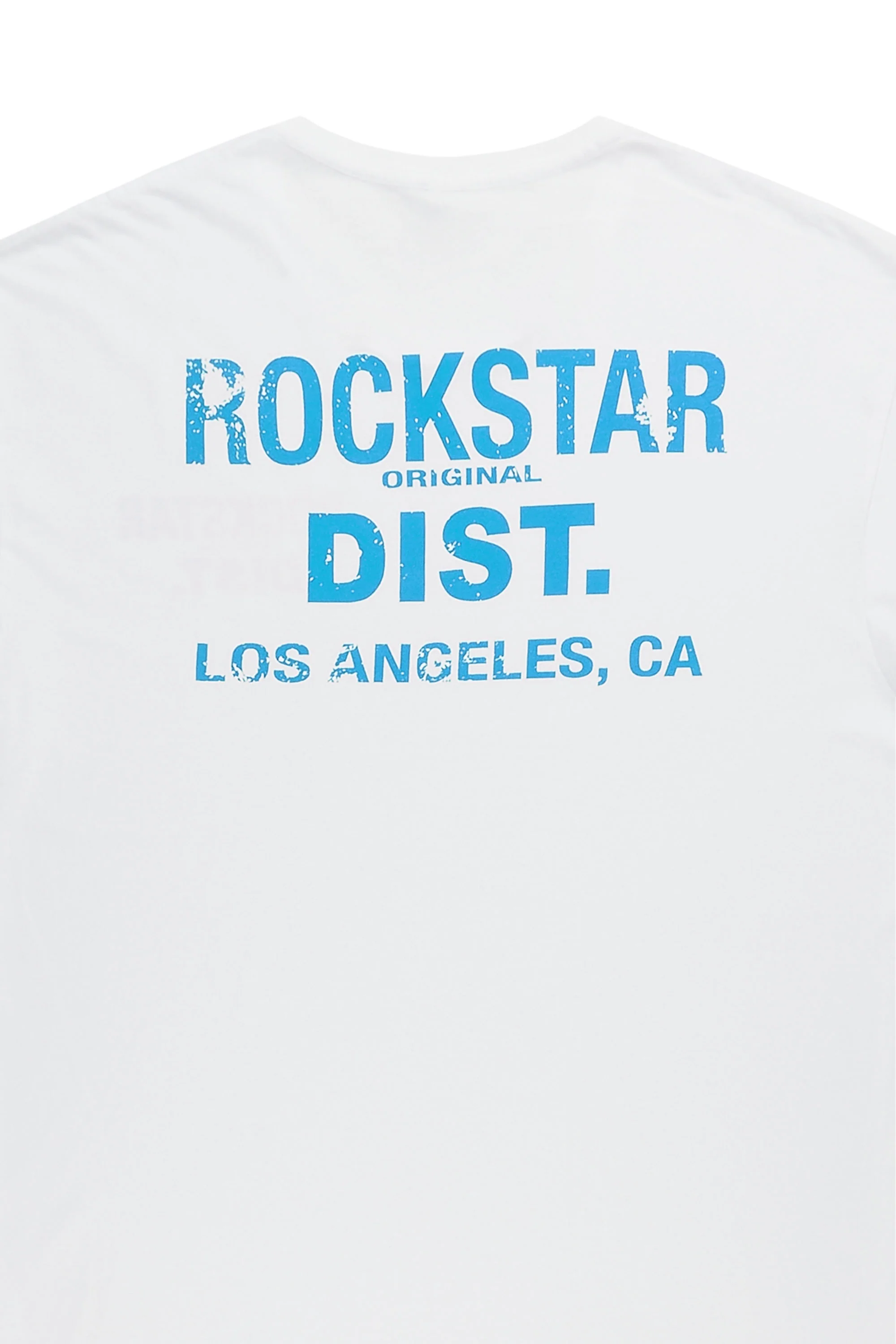 Lake White/Blue Graphic T-Shirt - Image 5
