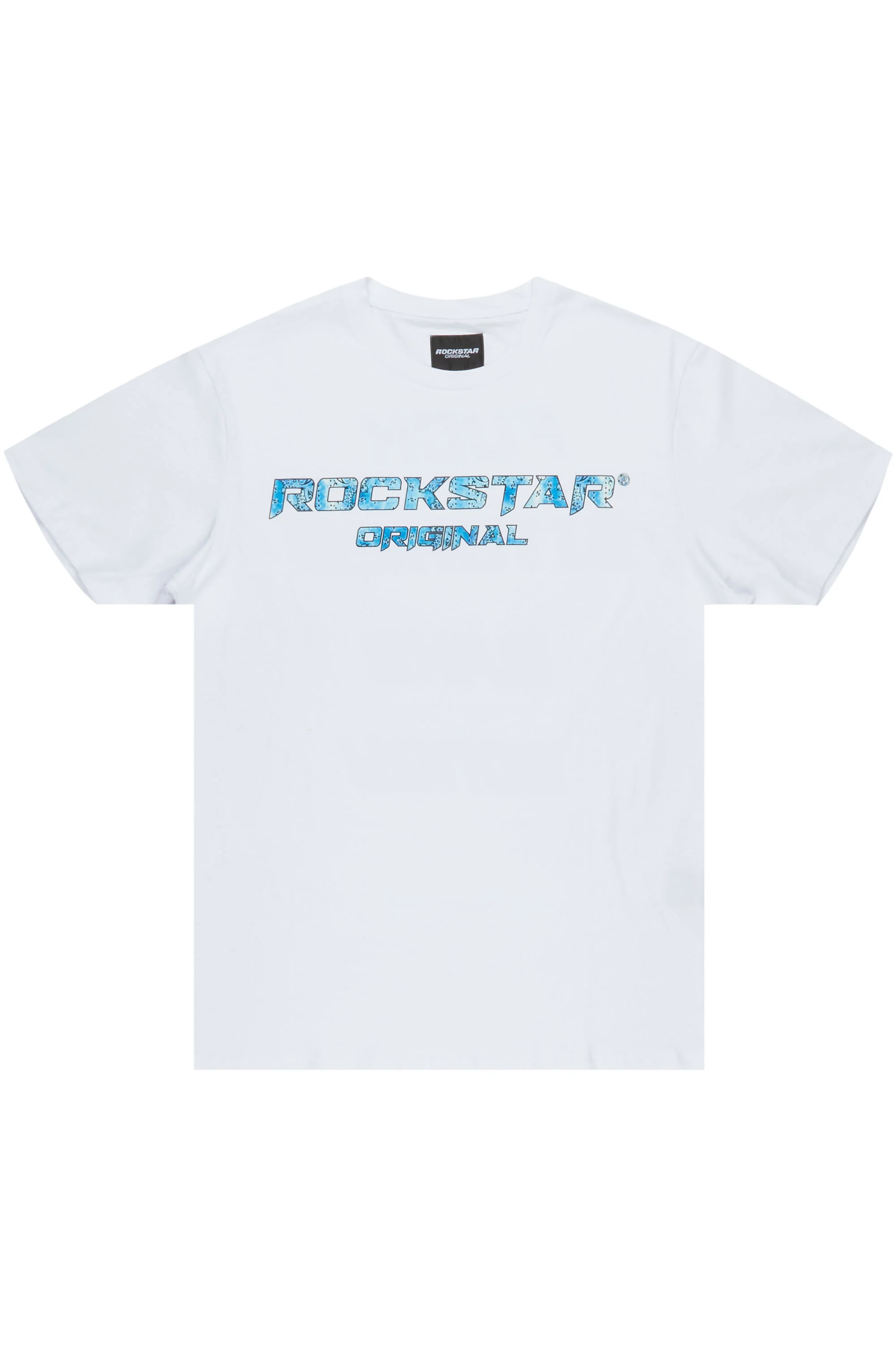 Book White/Blue Graphic T-Shirt - Image 3