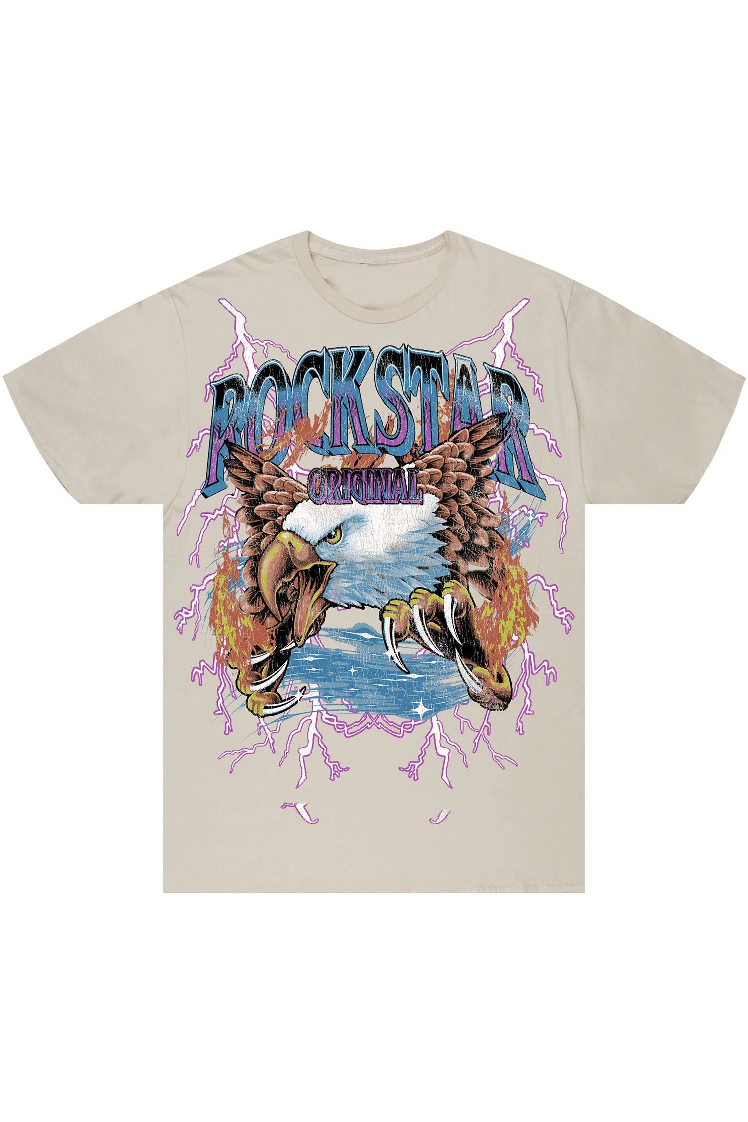 Darken Beige Graphic T-Shirt - Image 3