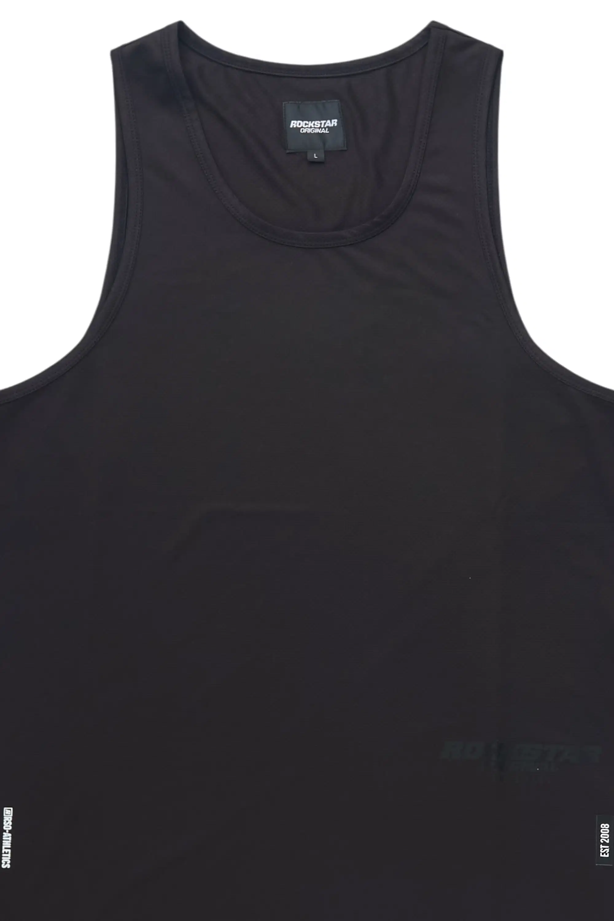 Flow Black Tank Top - Image 6