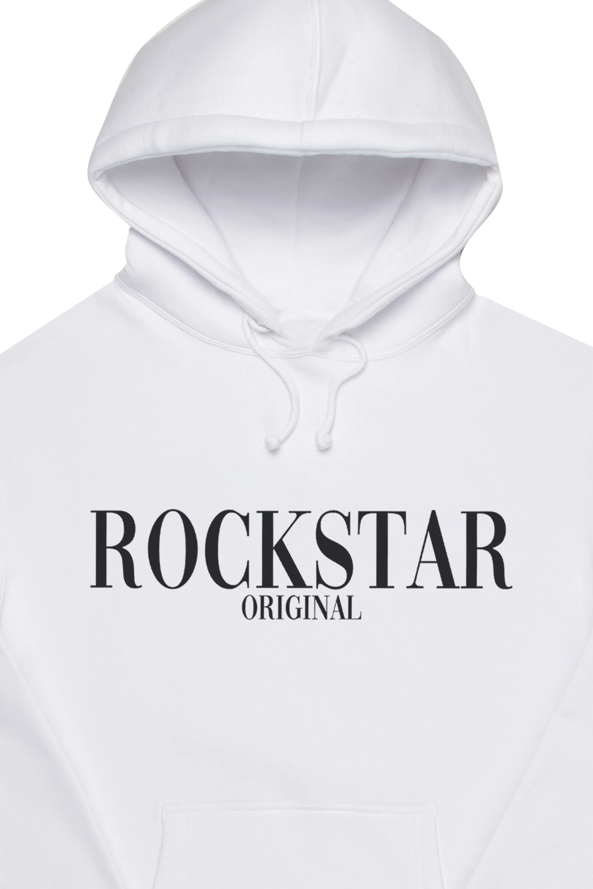 Octavio Graphic Hoodie-White/Black - Image 2