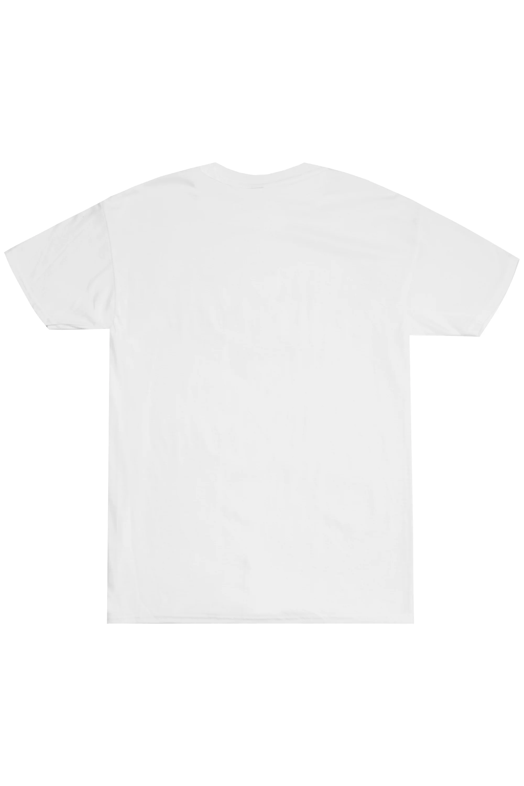 Octavio Printed T-Shirt-White/Black - Image 4