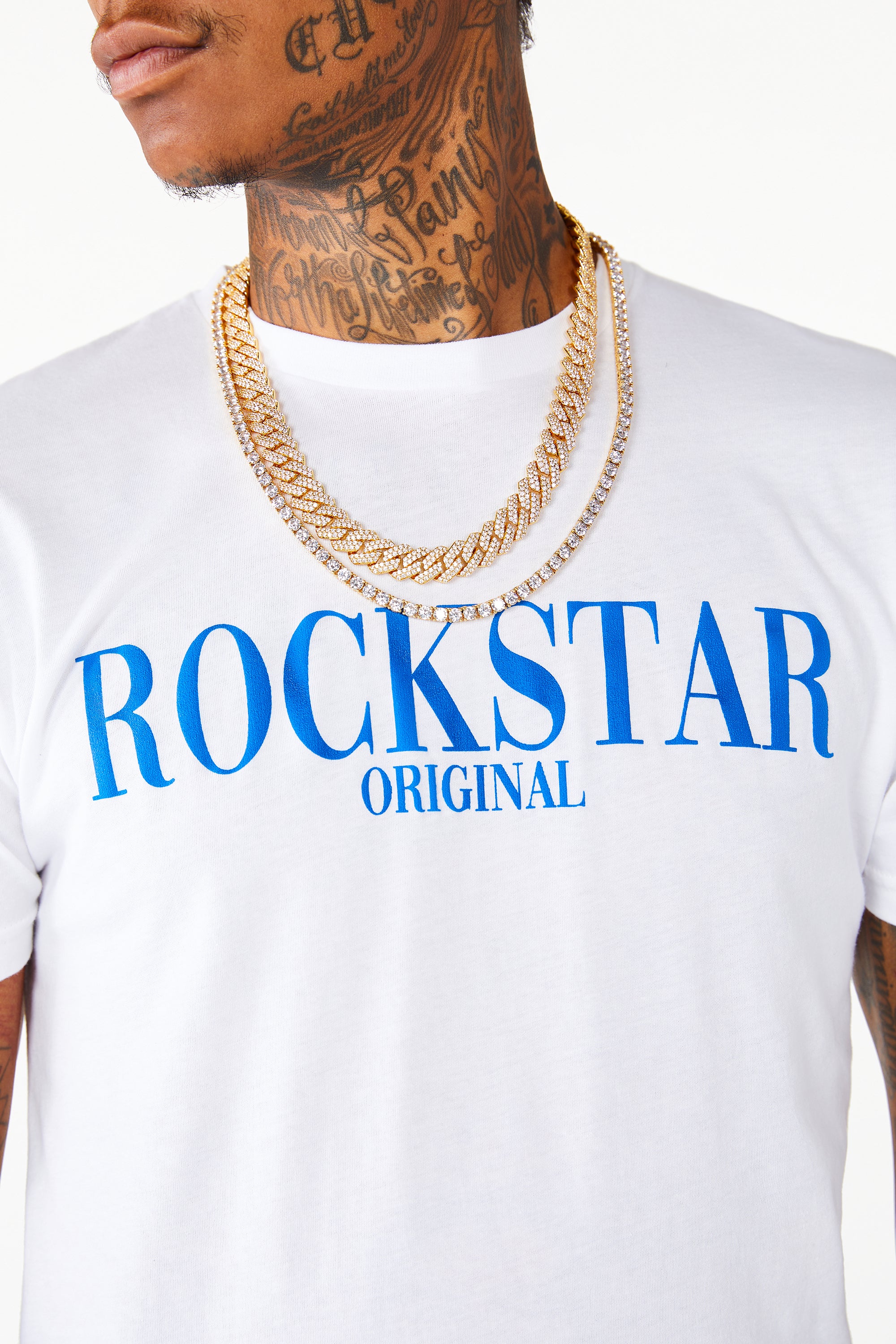 Octavio Printed T-Shirt-White - Image 7