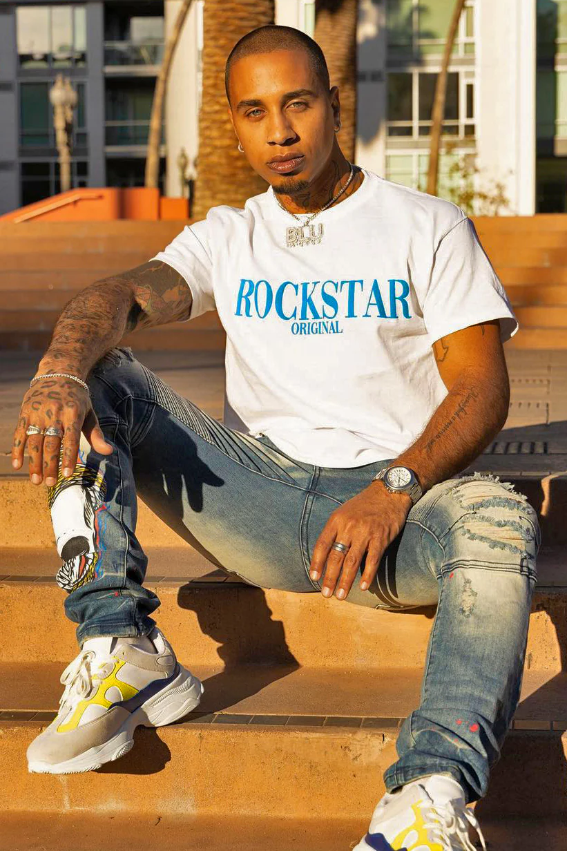 Octavio Printed T-Shirt-White - Image 8