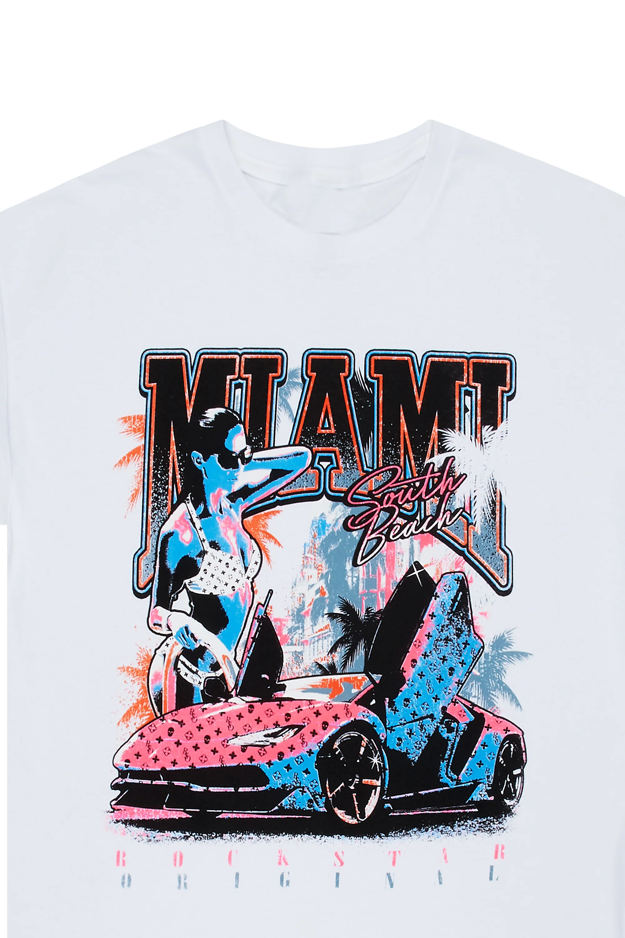 Drexell Graphic T-Shirt-White - Image 3