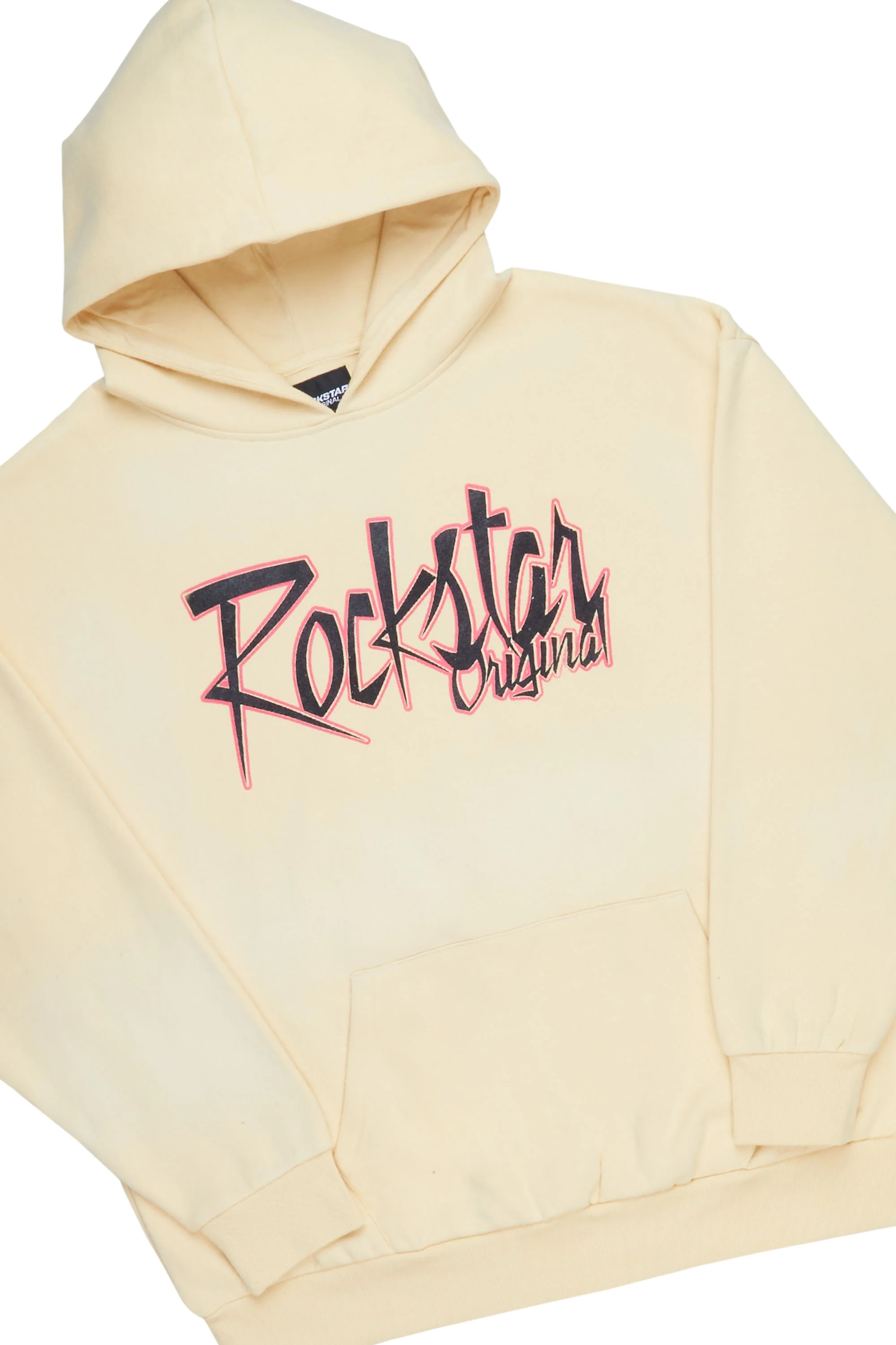 Kalibre Yellow Hoodie/Flare Trackset - Image 2