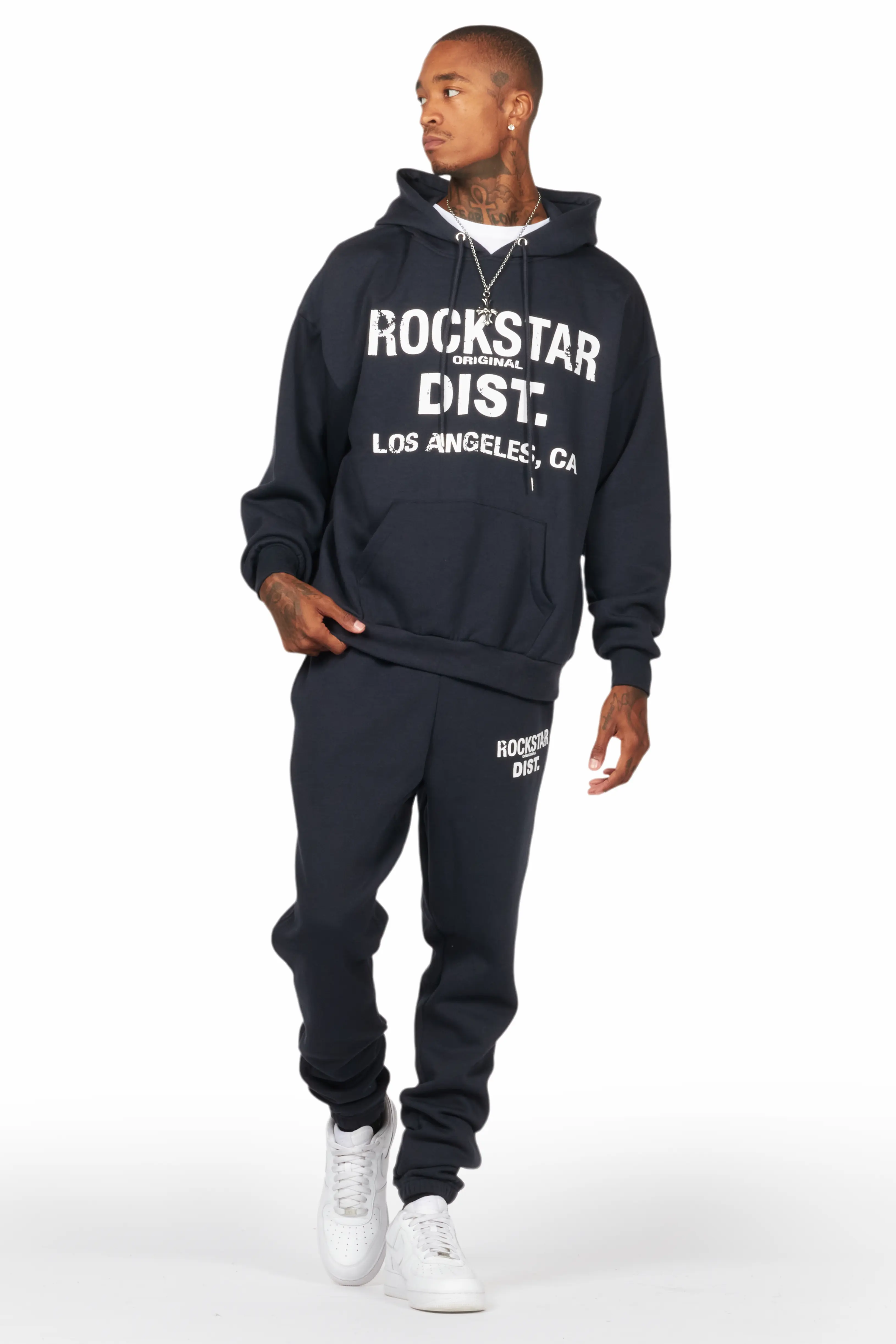 Lake Vintage Grey Relaxed Fit Track Set - Image 2