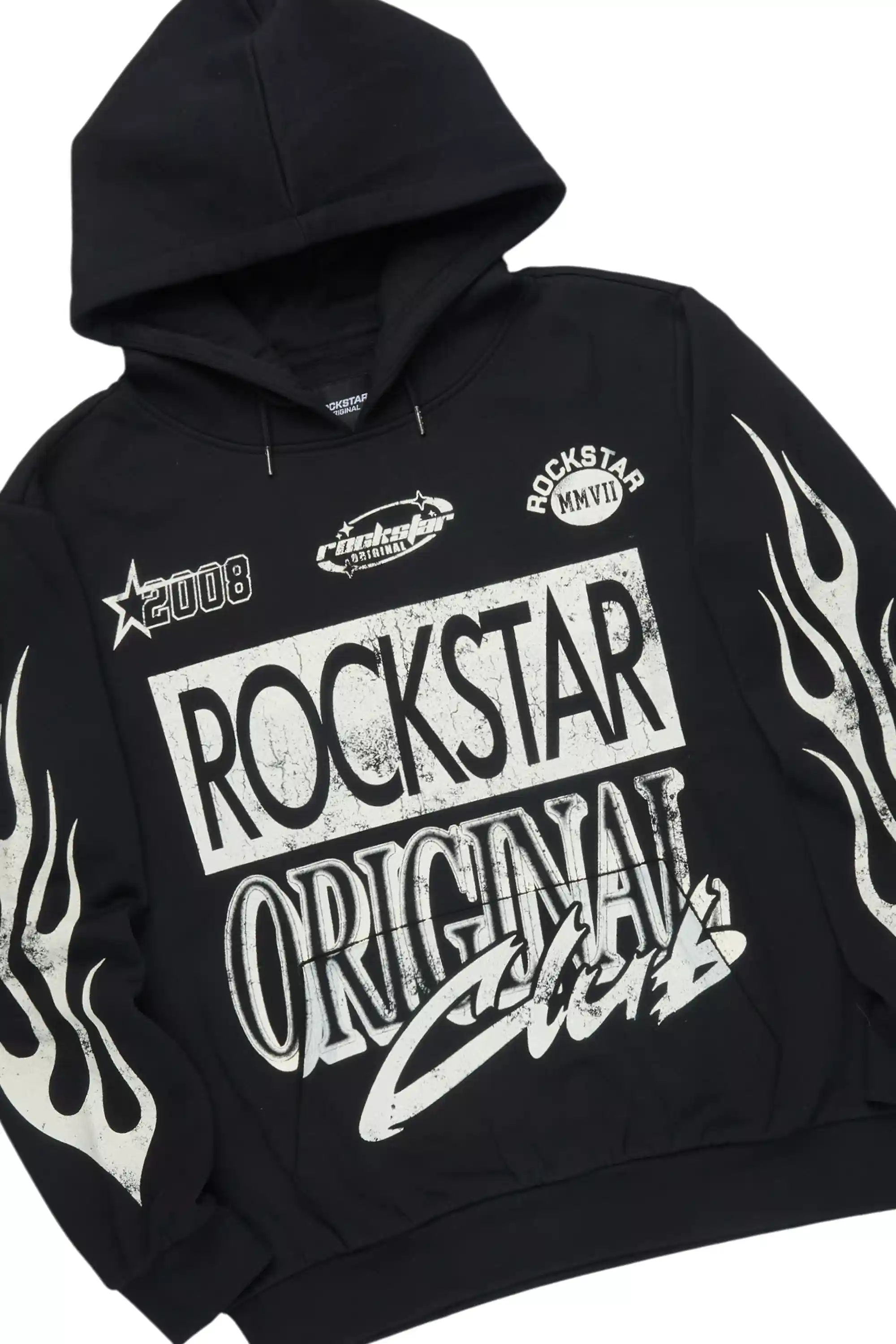 Rylok Black Hoodie Stacked Track Set - Image 8