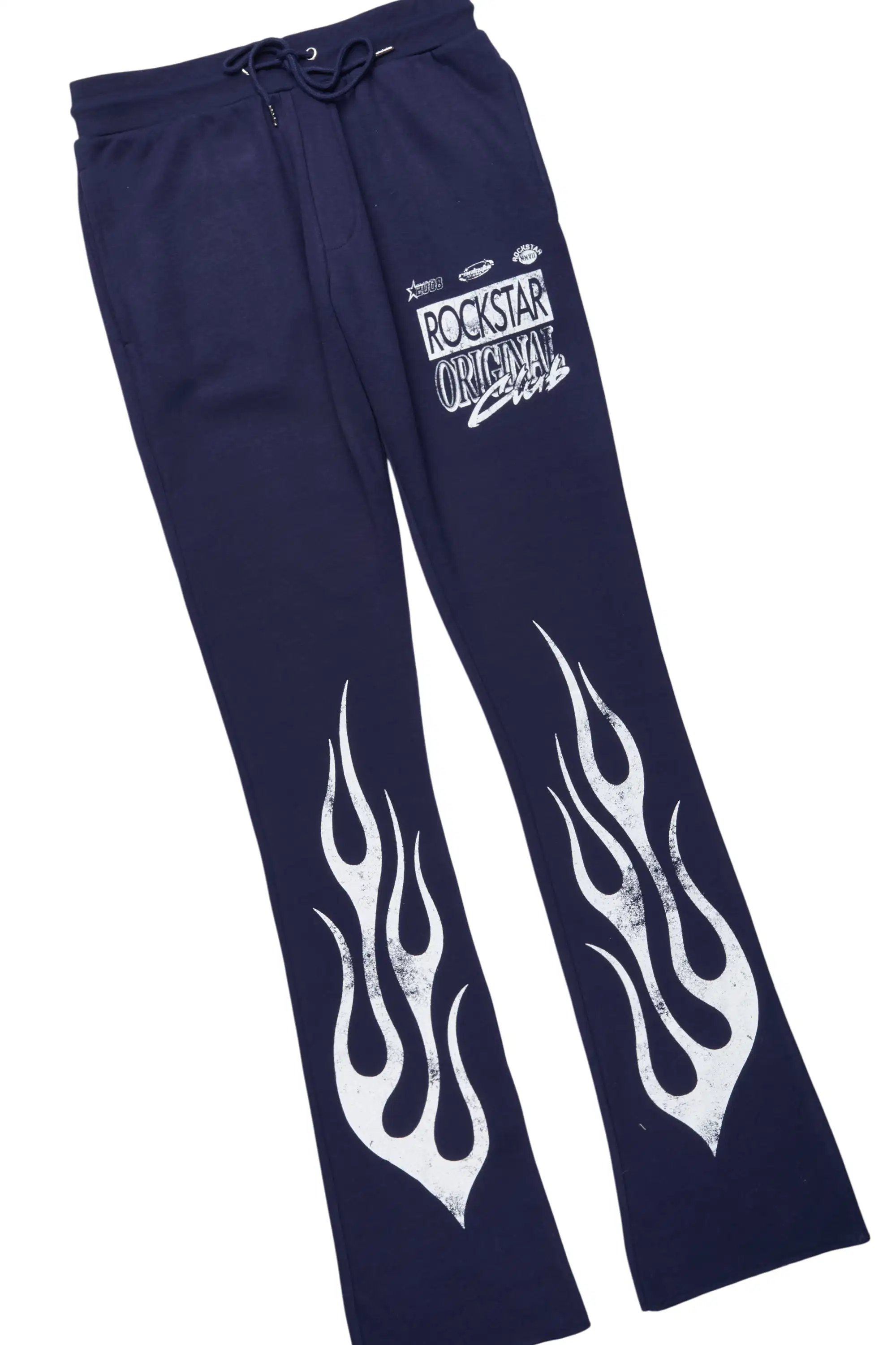 Rylok Navy/White Hoodie Stacked Track Set - Image 7