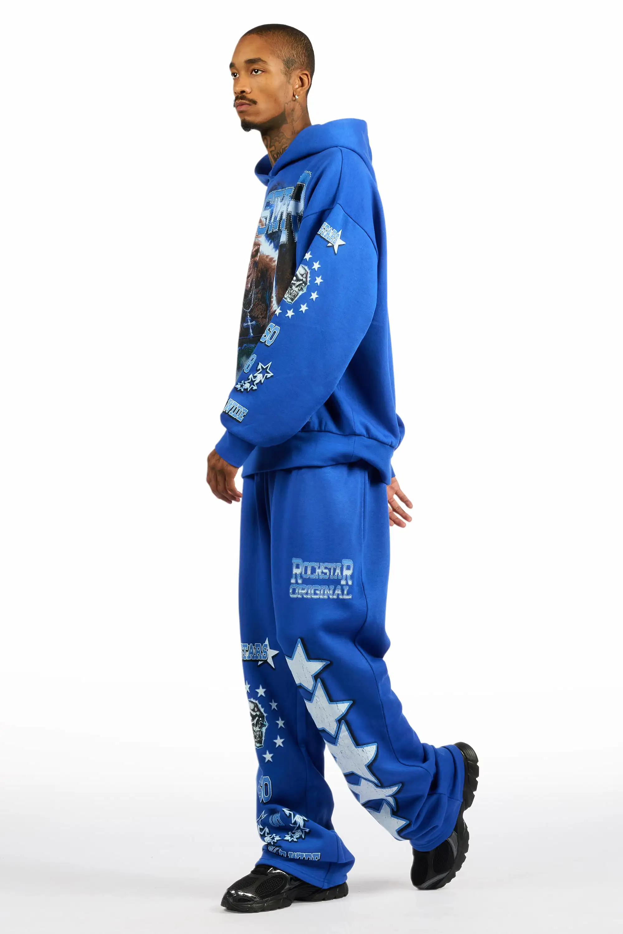 Marxe Royal Hoodie/Baggy Pant Track Set - Image 5