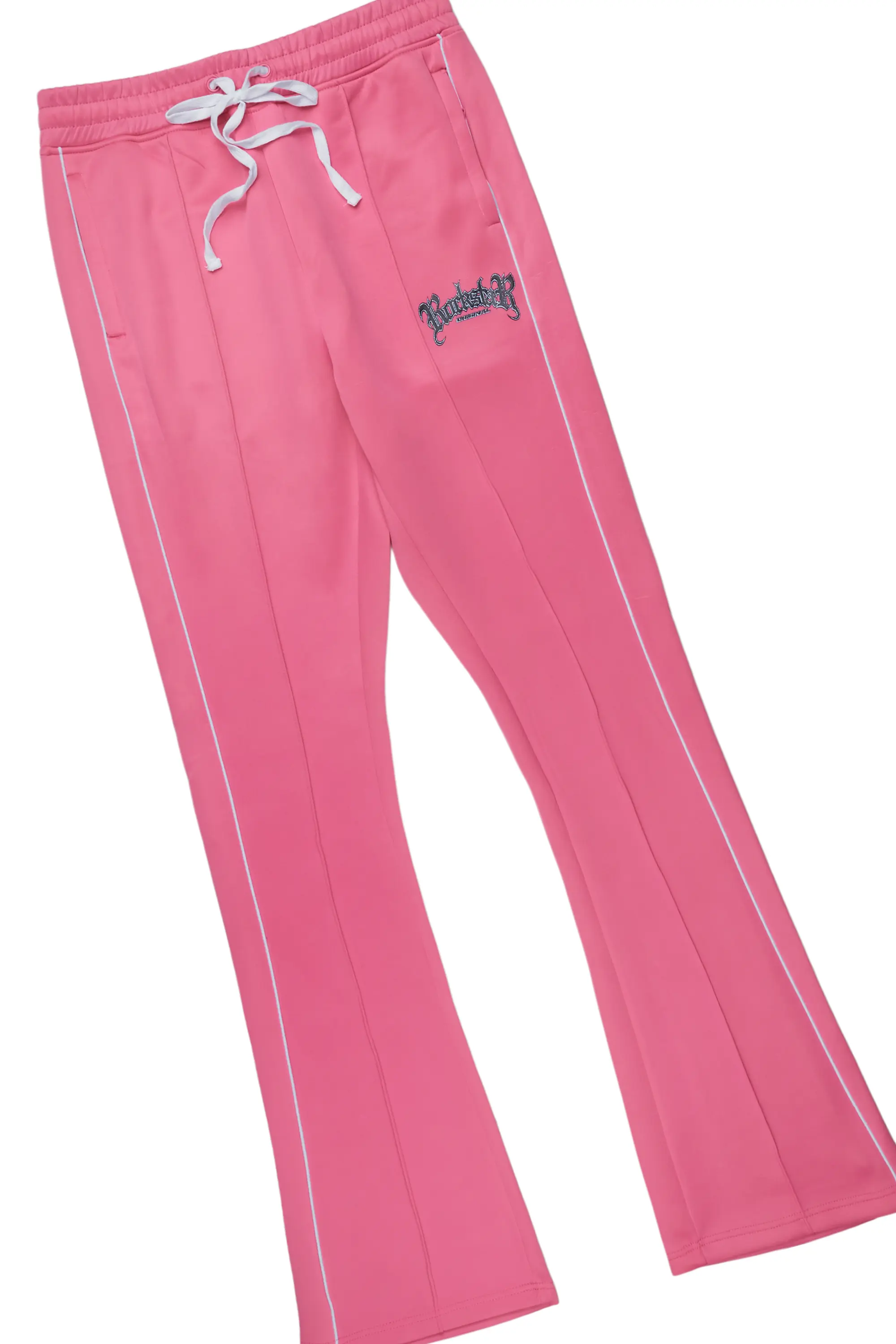 Kimball White/Pink Graphic Hoodie/Track Pant Set - Image 8